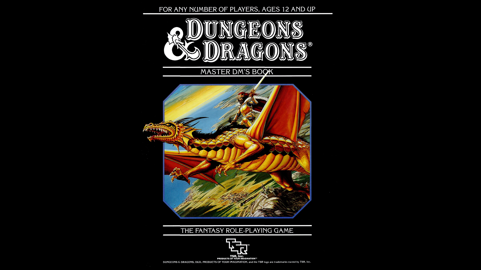 D D Dungeons Dragons Dungeons Dragons Book Cover 1920x1080