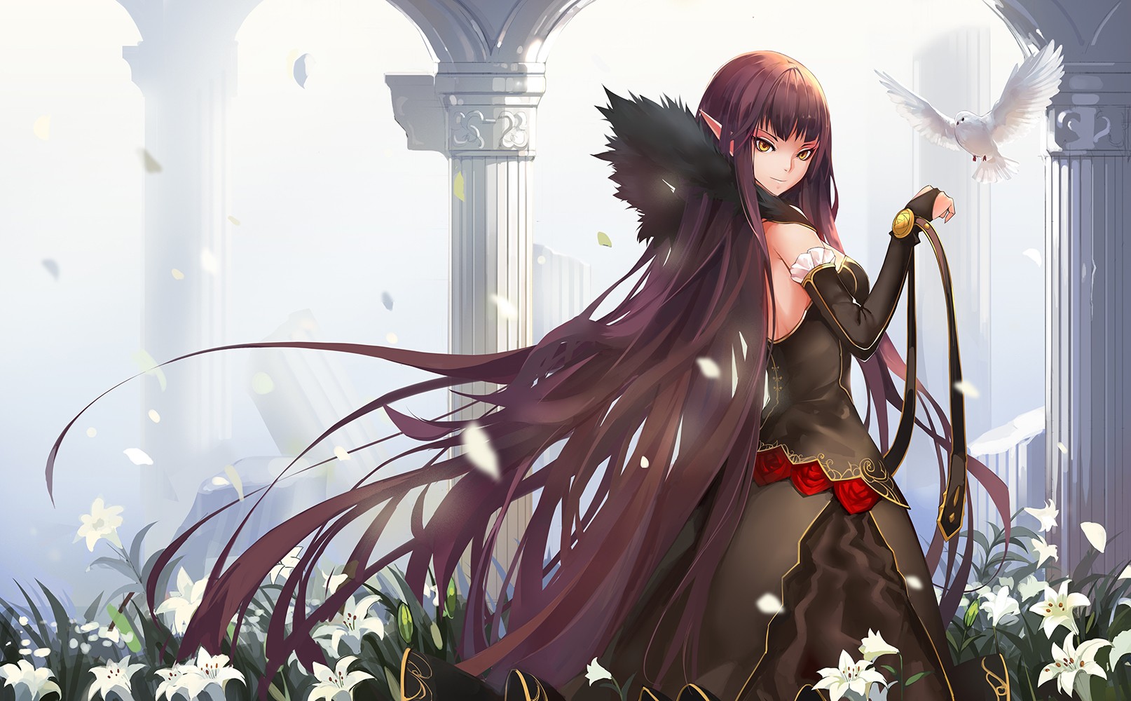 Anime Anime Girls Fate Apocrypha Long Hair Fate Series Assassin Of Red Semiramis Fate Apocrypha 1614x1000