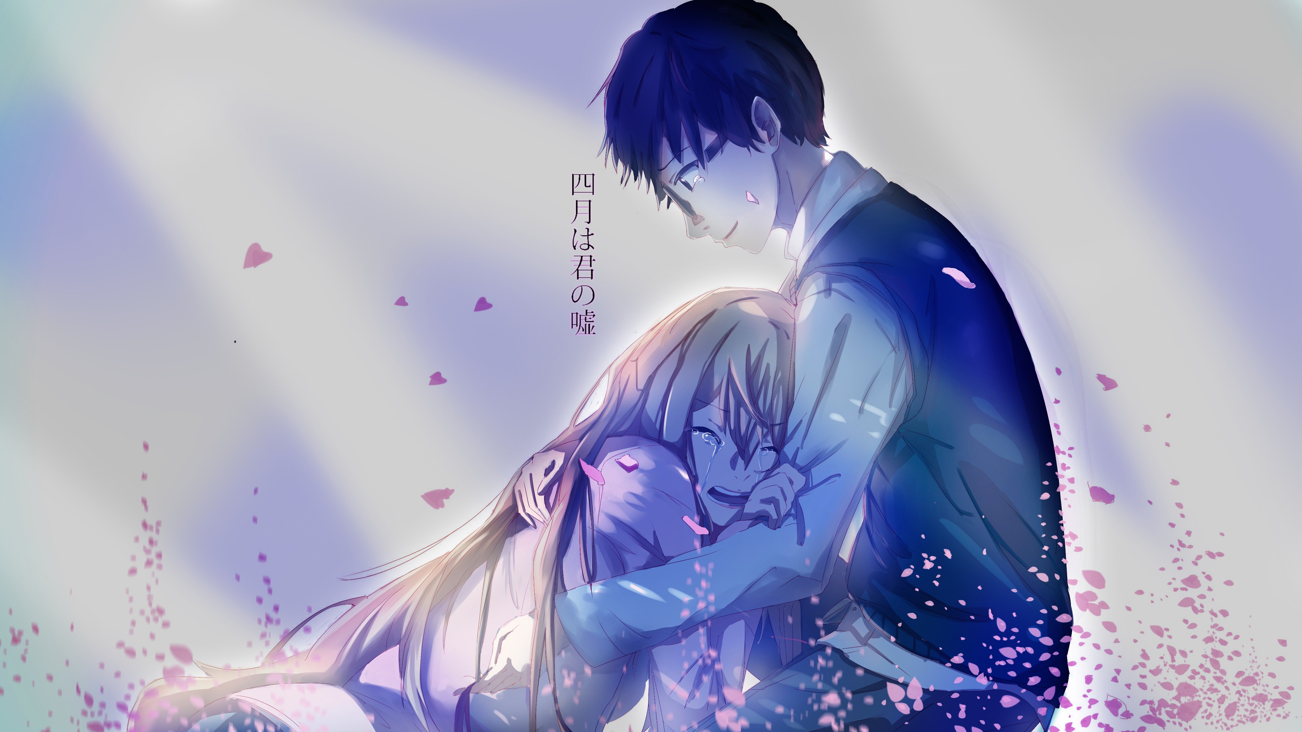 Shigatsu Wa Kimi No Uso Arima Kousei Miyazono Kaori 4152x2335