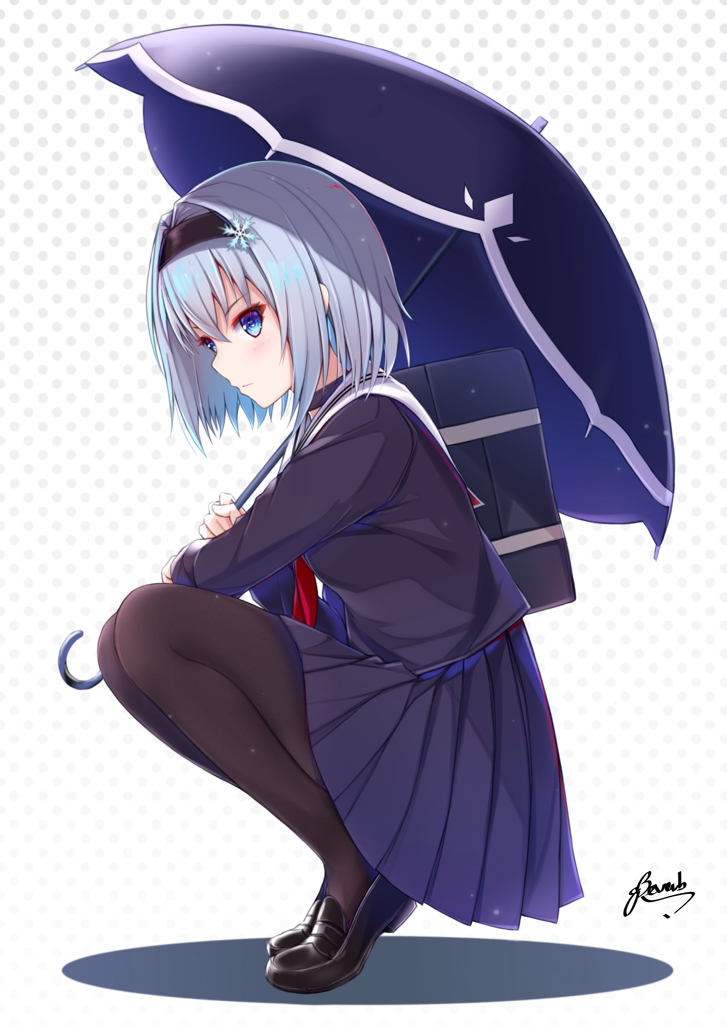 Ryuuou No Oshigoto Anime Girls Sora Ginko 2508x3541