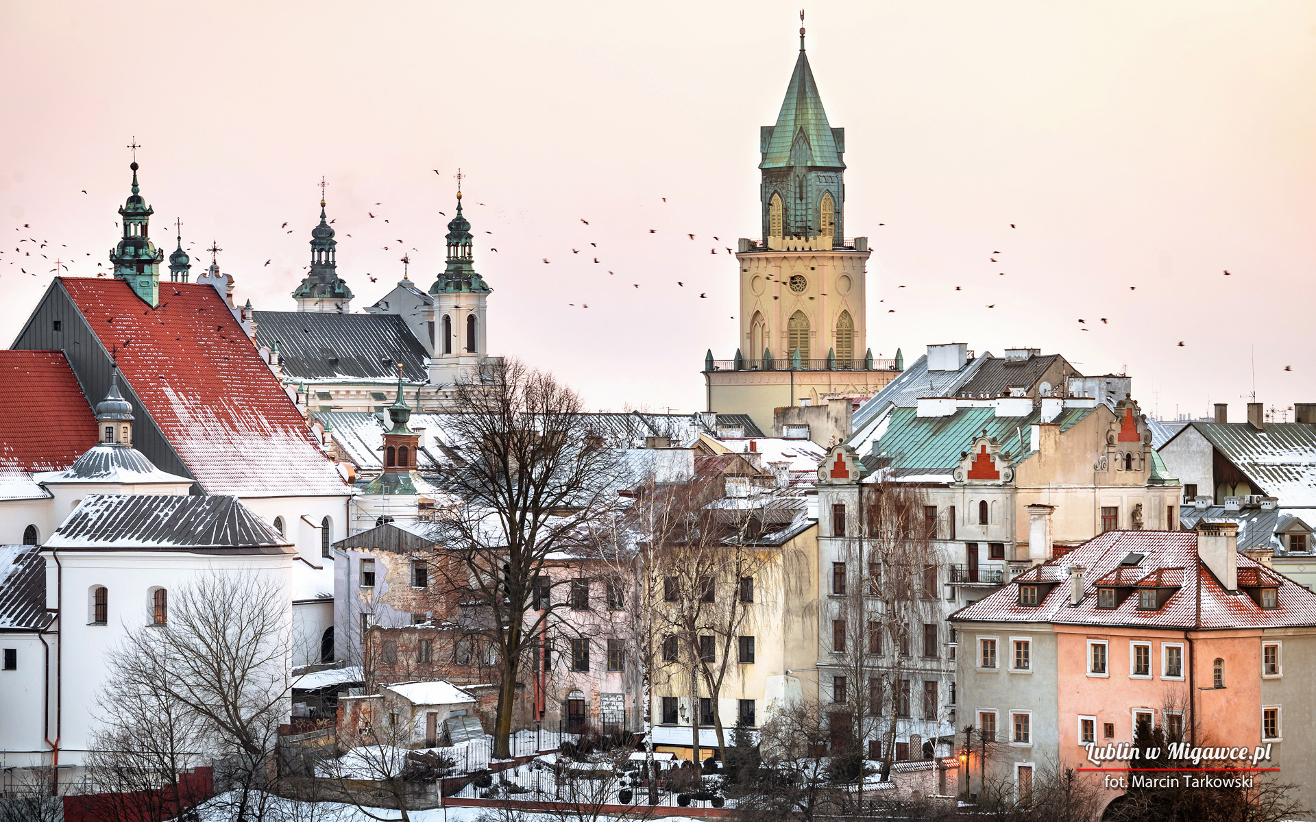 Lublin Poland Polish Cityscape Tourism Tourist Europe 1920x1200