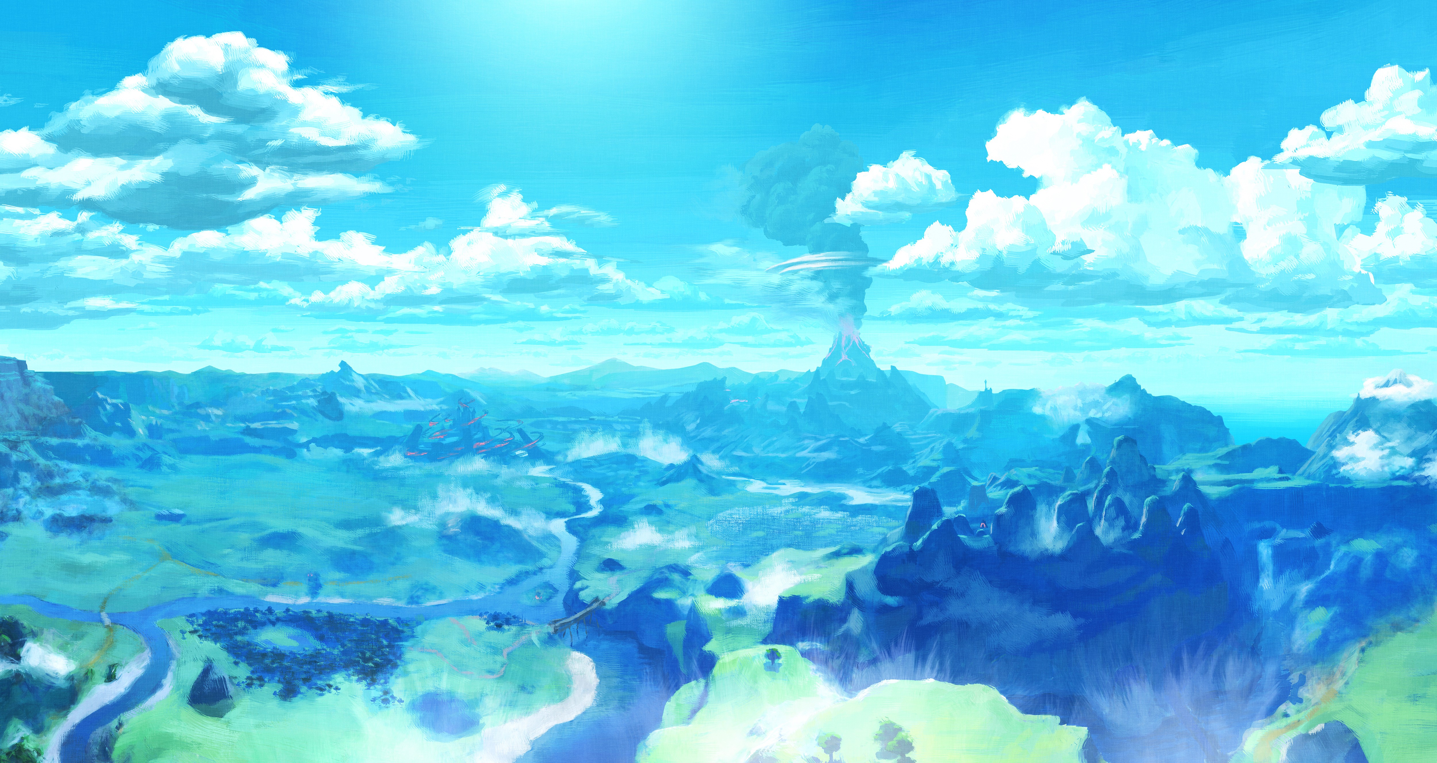 The Legend Of Zelda Breath Of The Wild The Legend Of Zelda Breath Of The Wild The Legend Of Zelda Th 5000x2654