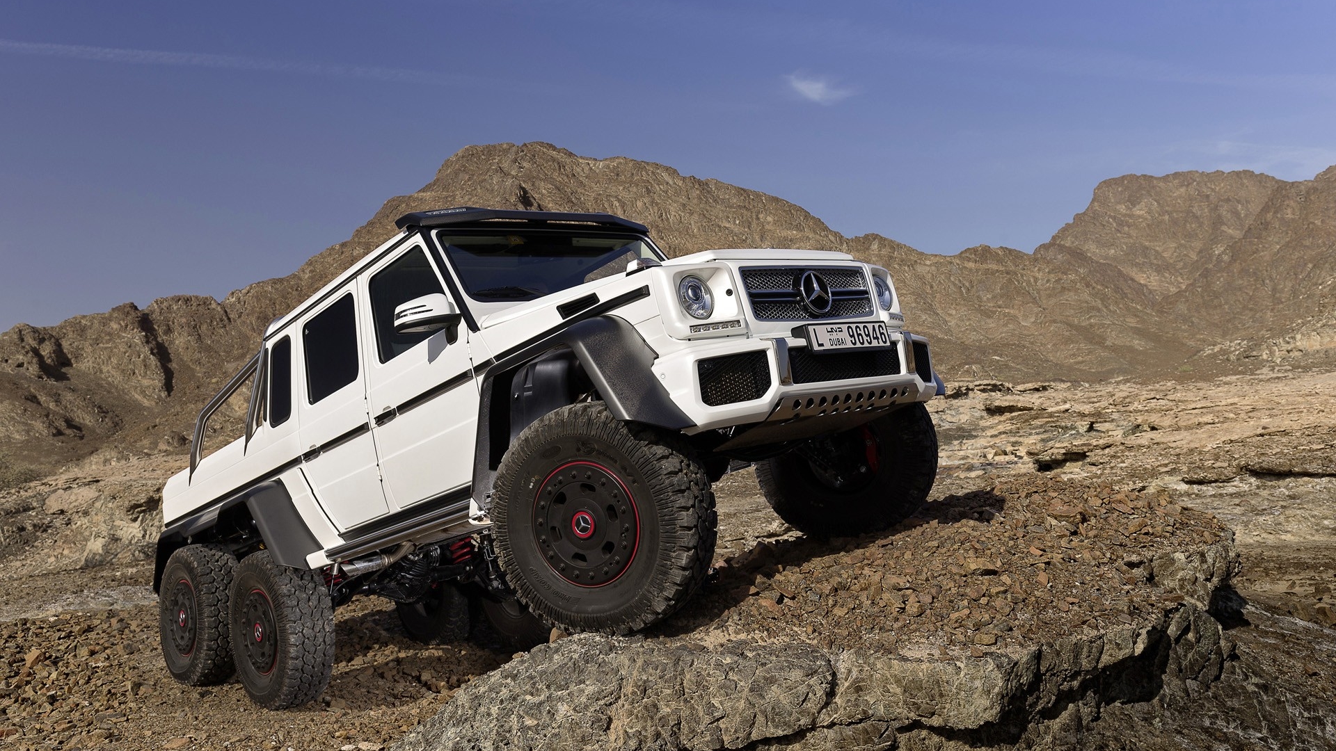 Vehicles Mercedes Benz G63 AMG 6x6 1920x1080