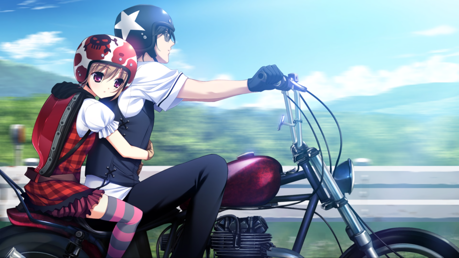 Grisaia No Kajitsu Kazami Yuuji Irisu Makina 1920x1080