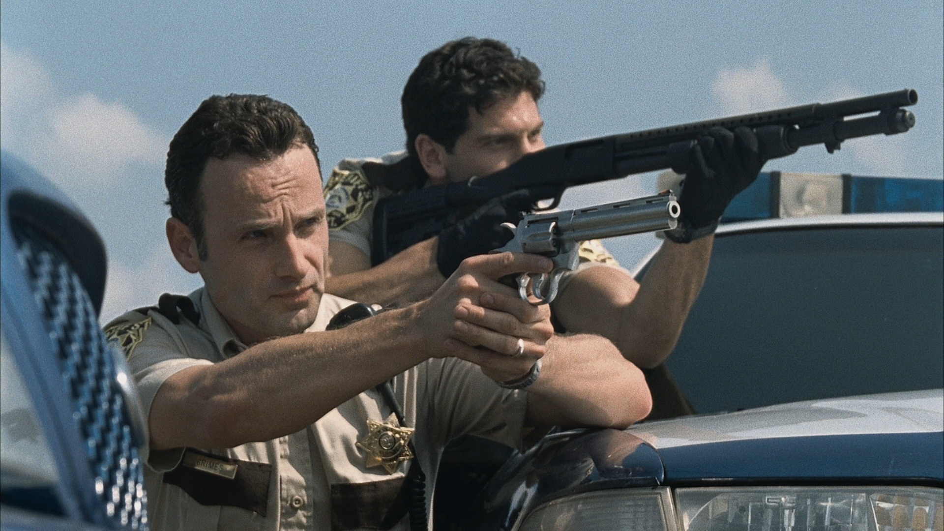 Andrew Lincoln Rick Grimes Jon Bernthal Shane Walsh 1920x1080