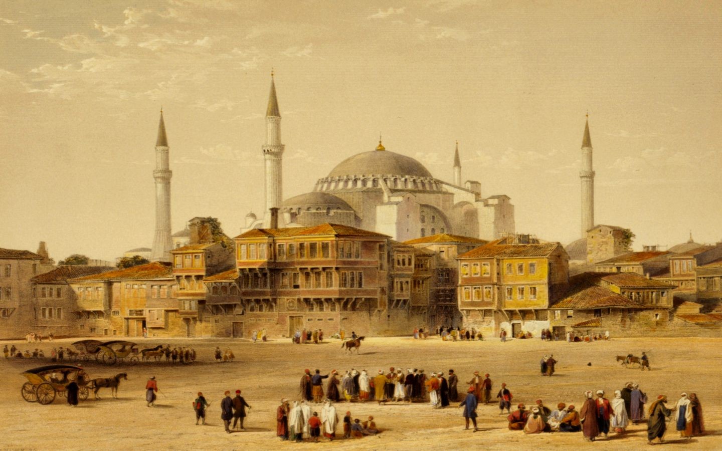 Ottoman Empire Hagia Sophia 1440x900