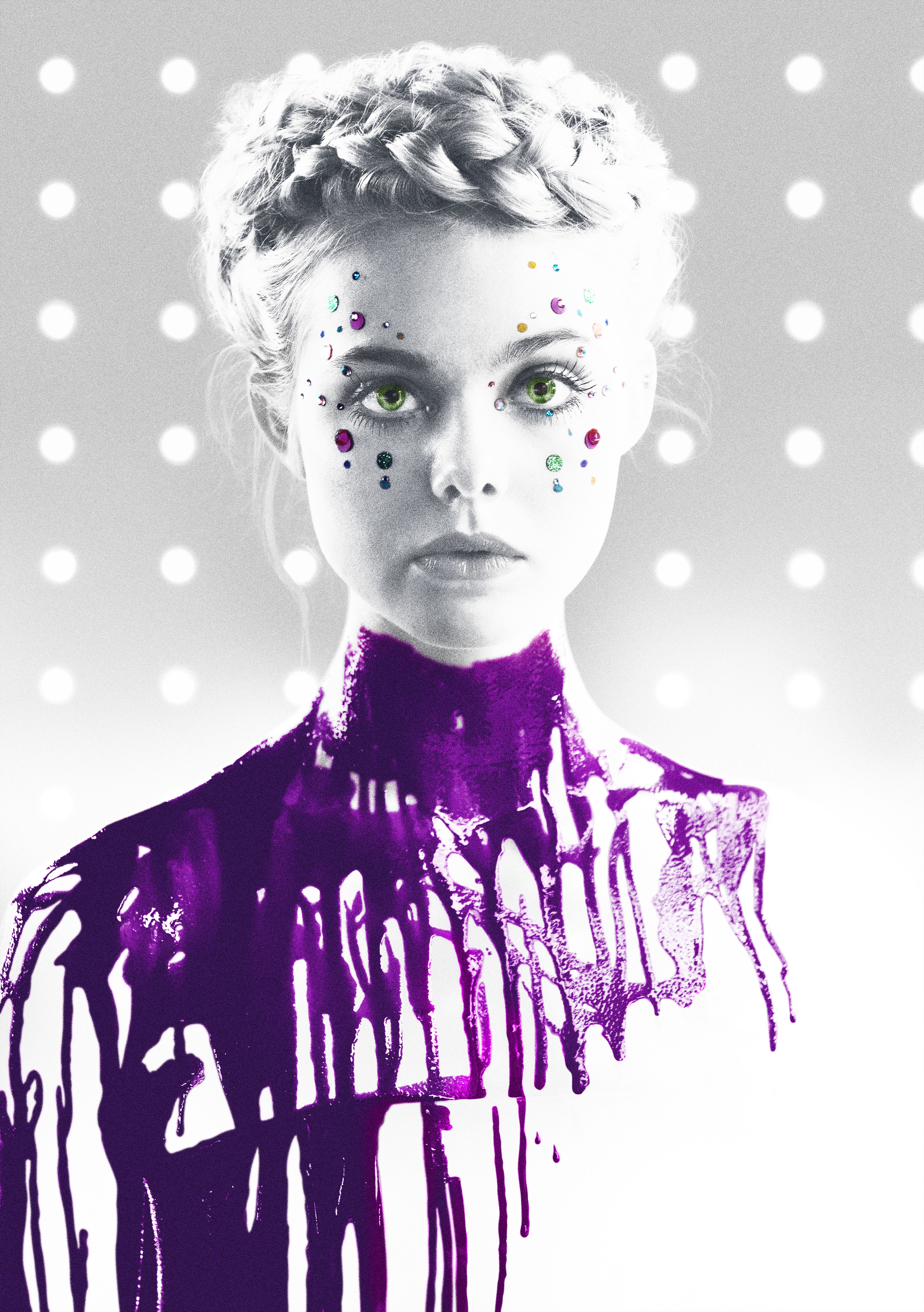The Neon Demon Movie Poster Portrait Display Elle Fanning 3523x5000