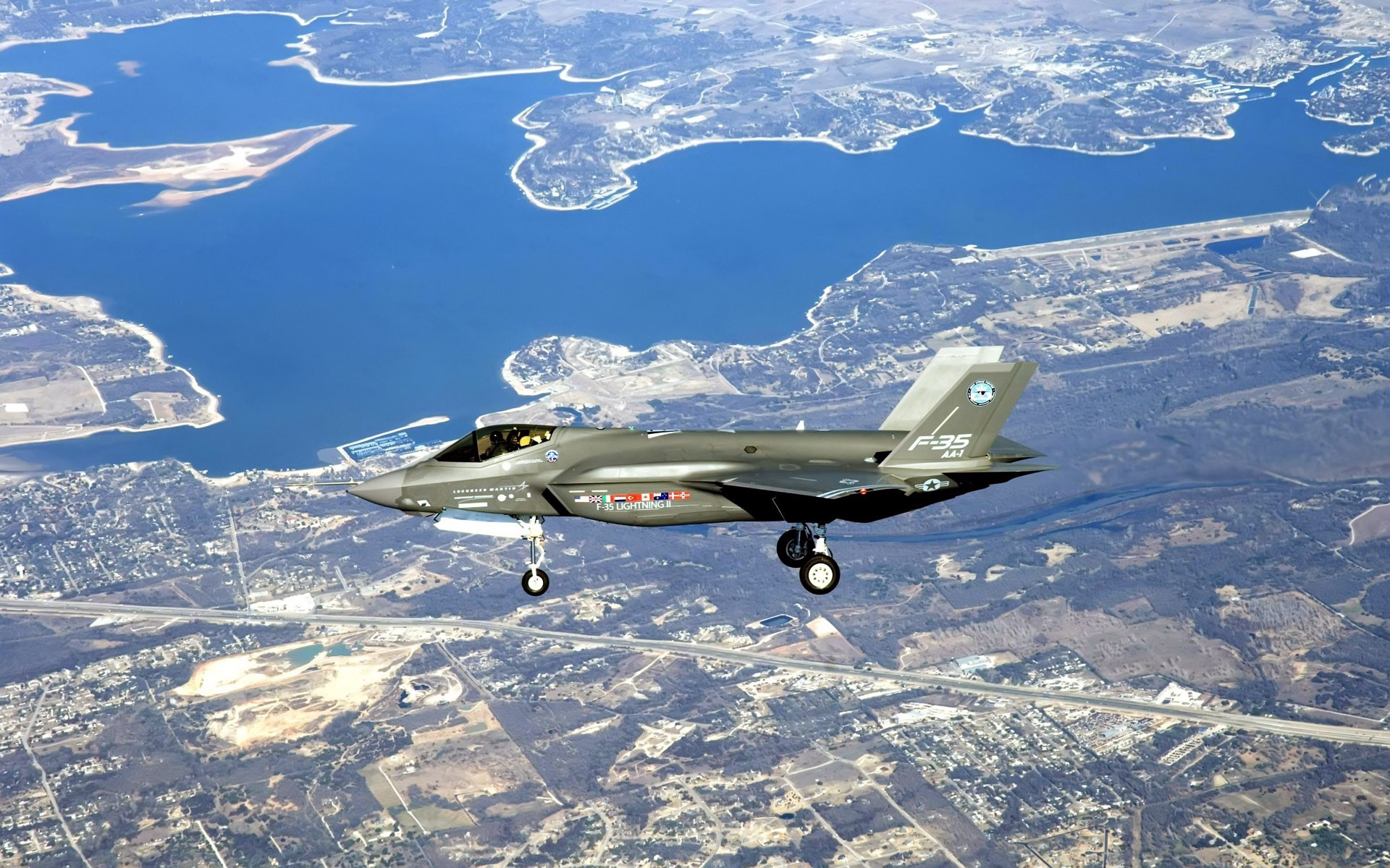 Airplane F 35 Lightning Ii Warplanes 1920x1200