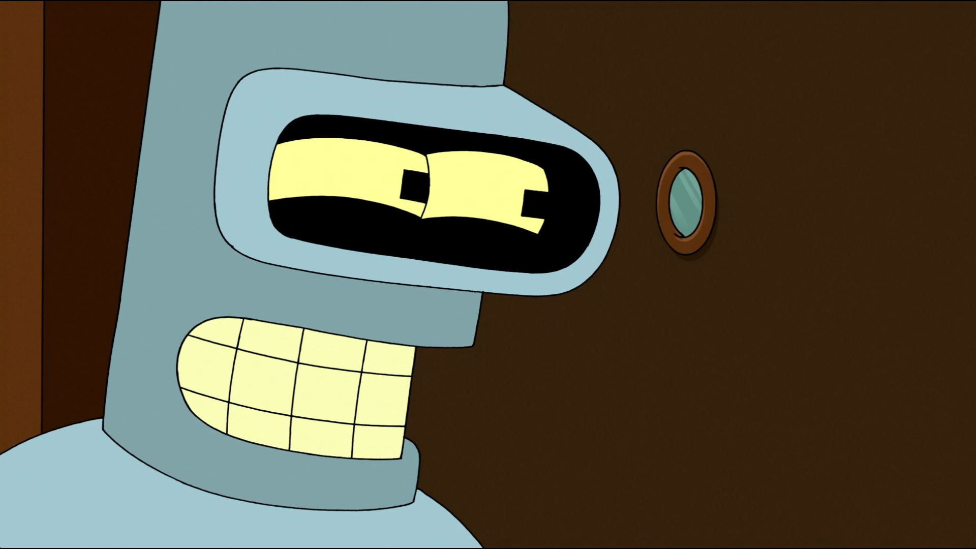 Bender Futurama Cartoon Robot 1920x1080
