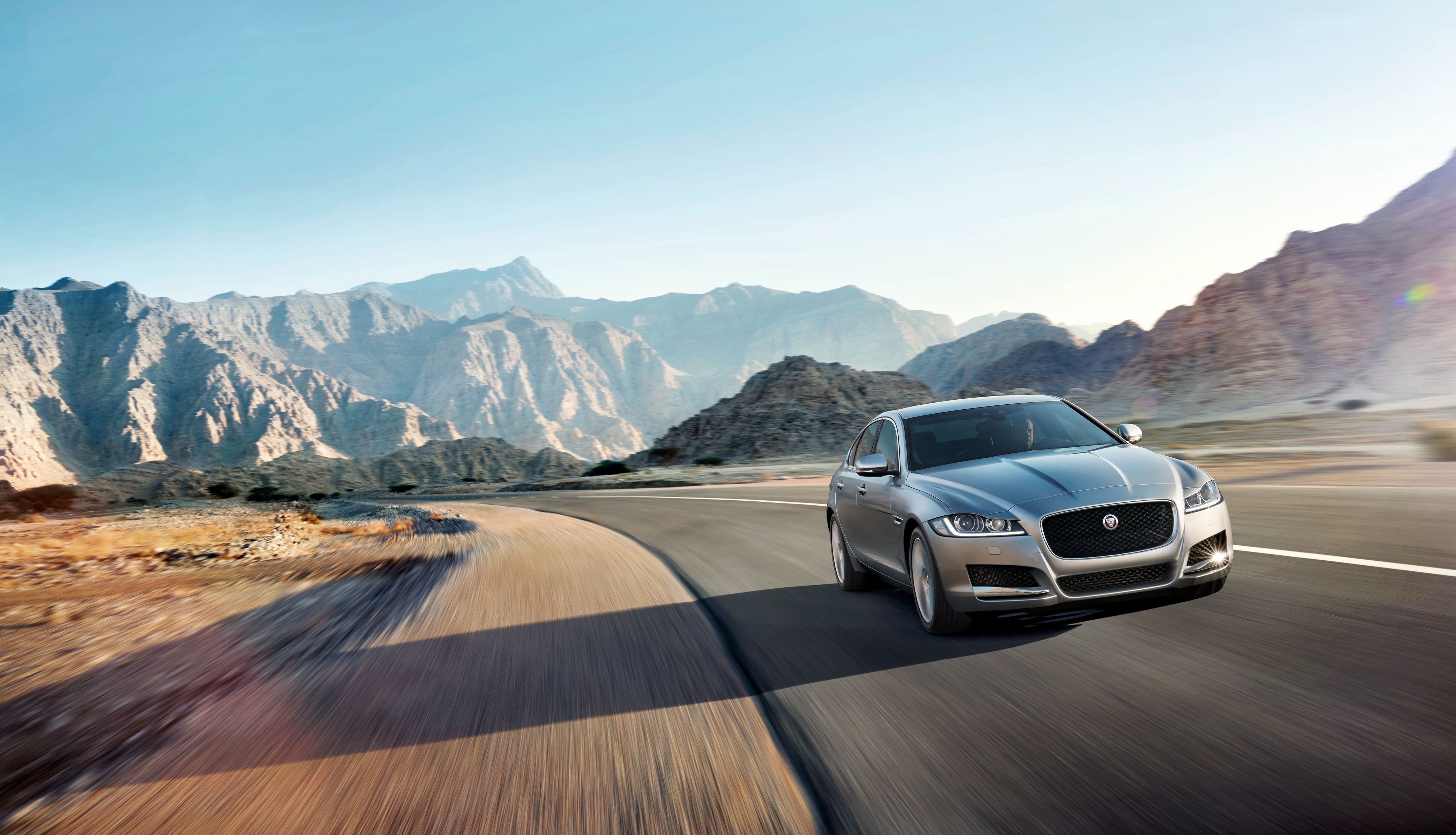 Jaguar XF Jaguar Cars Silver Car Luxury Car Car Vehicle 4096x2350