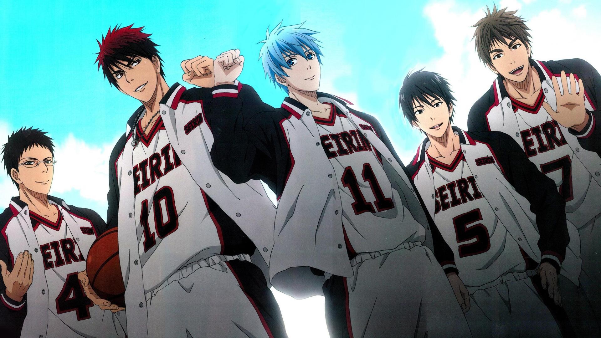 Kuroko No Basket Blue Basketball Anime Boys Anime 1920x1080