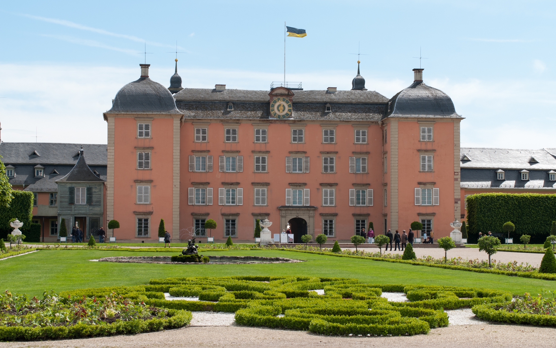 Man Made Schwetzingen Palace 1920x1200