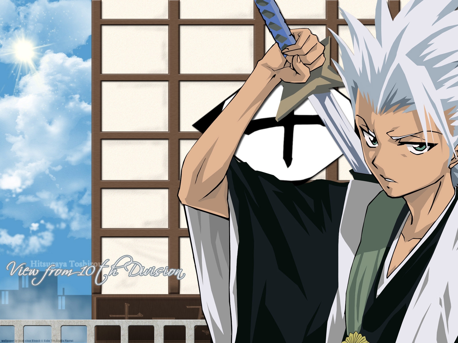 Anime Bleach Sword White Hair Hitsugaya Toshiro Wallpaper -  Resolution:1600x1200 - ID:298283 