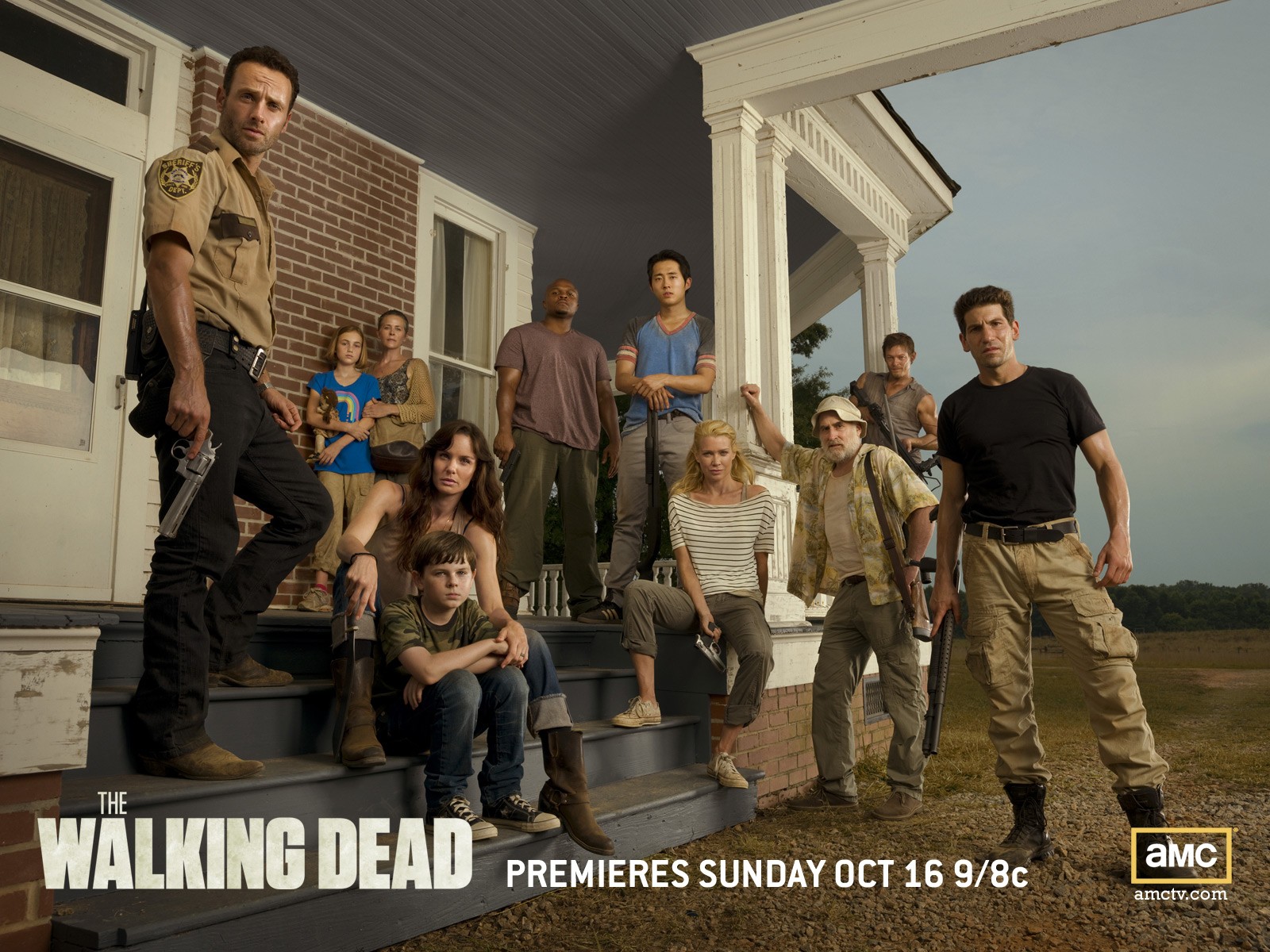 The Walking Dead Steven Yeun Tv Series 1600x1200