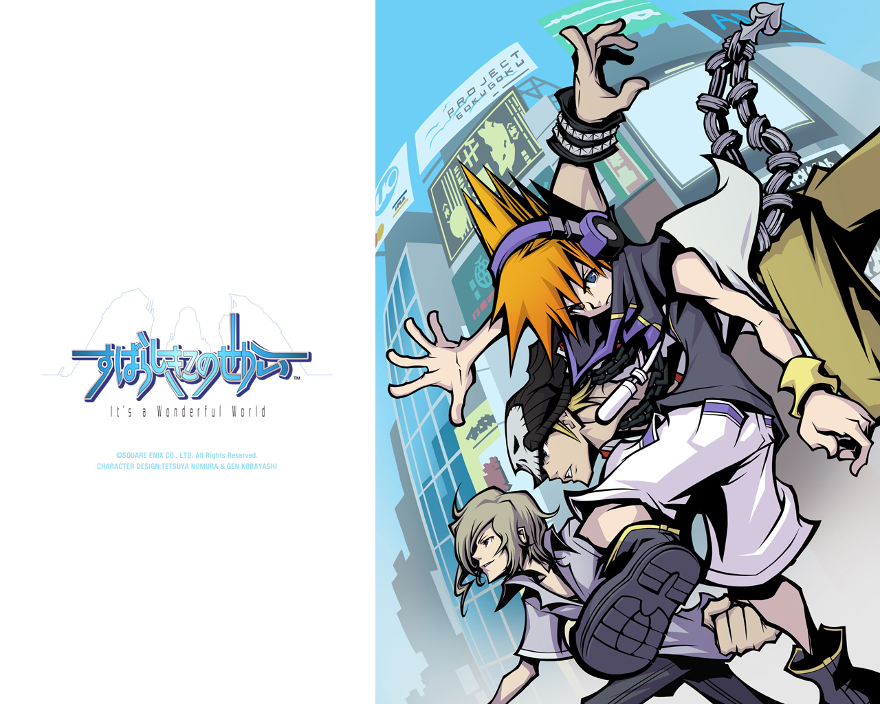 Video Game The World Ends With You 1280x1024