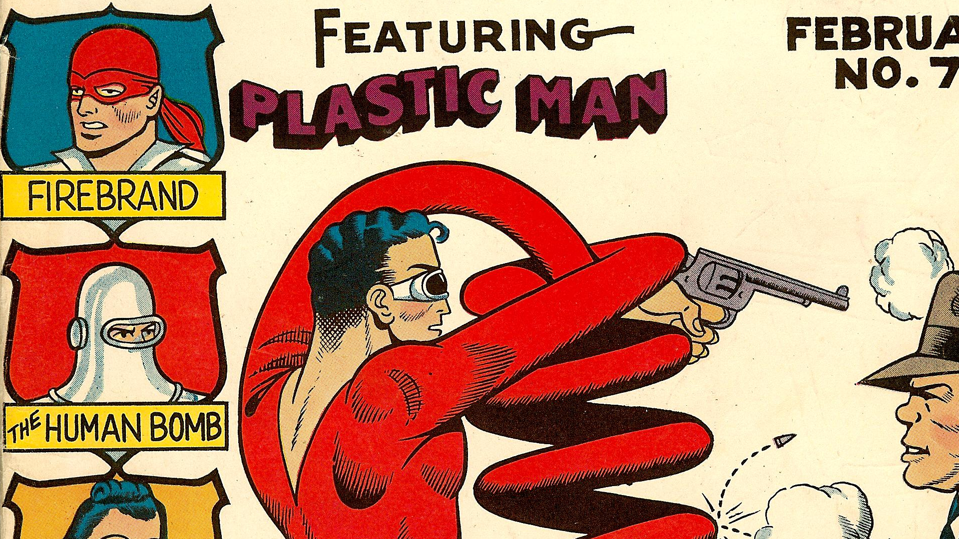 Comics Plastic Man 1920x1080
