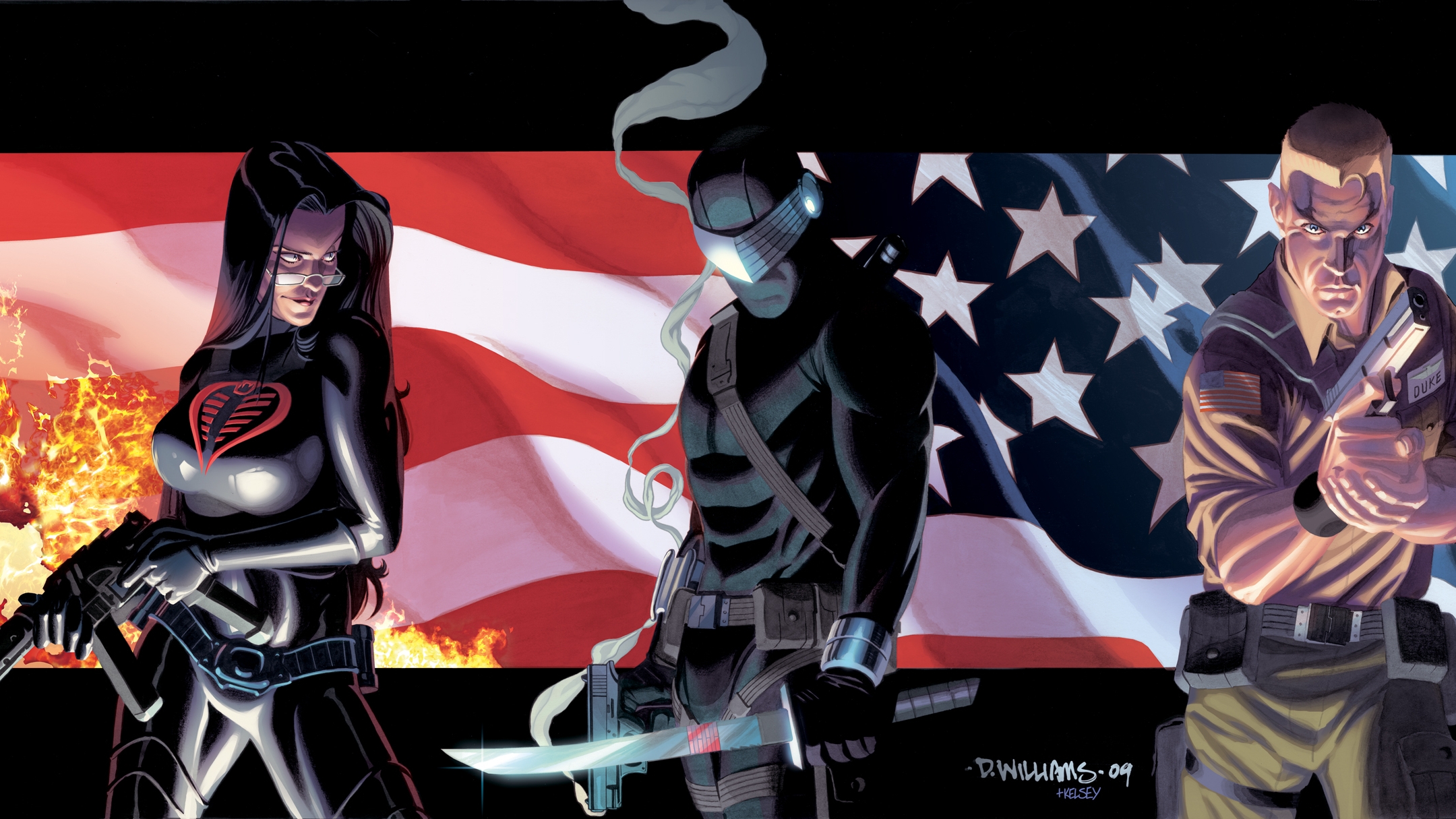 G I Joe Snake Eyes G I Joe Baroness G I Joe 2160x1215