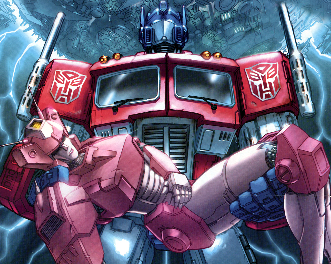Optimus Prime Autobots Transformers Robot 1280x1024
