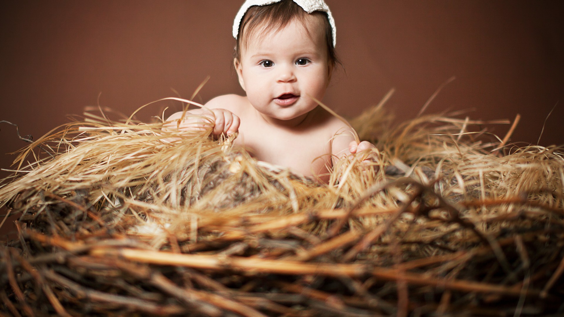 Children Nests Baby 1920x1080