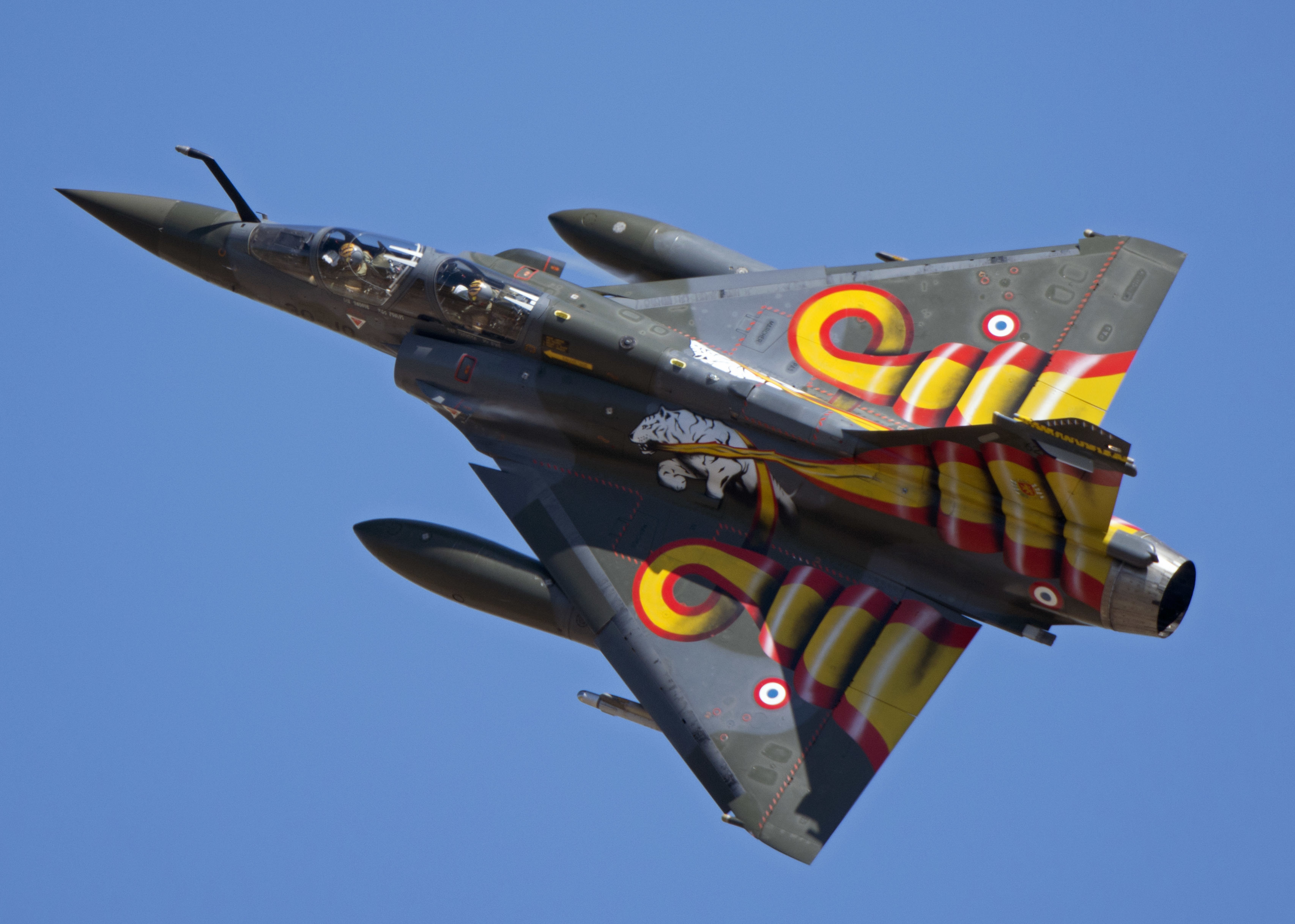 Dassault Mirage 2000 Jet Fighter Aircraft Warplane 3412x2436