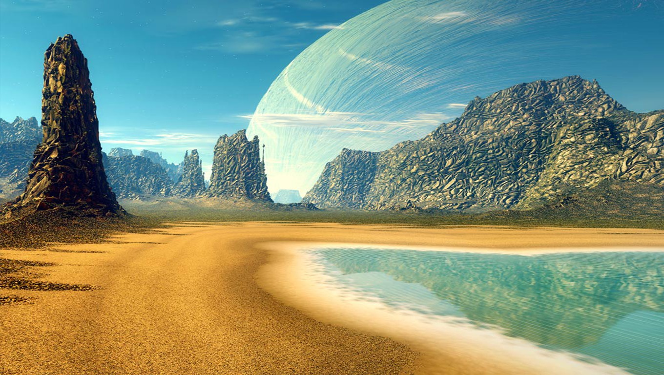 Bejeweled Planet 1360x768