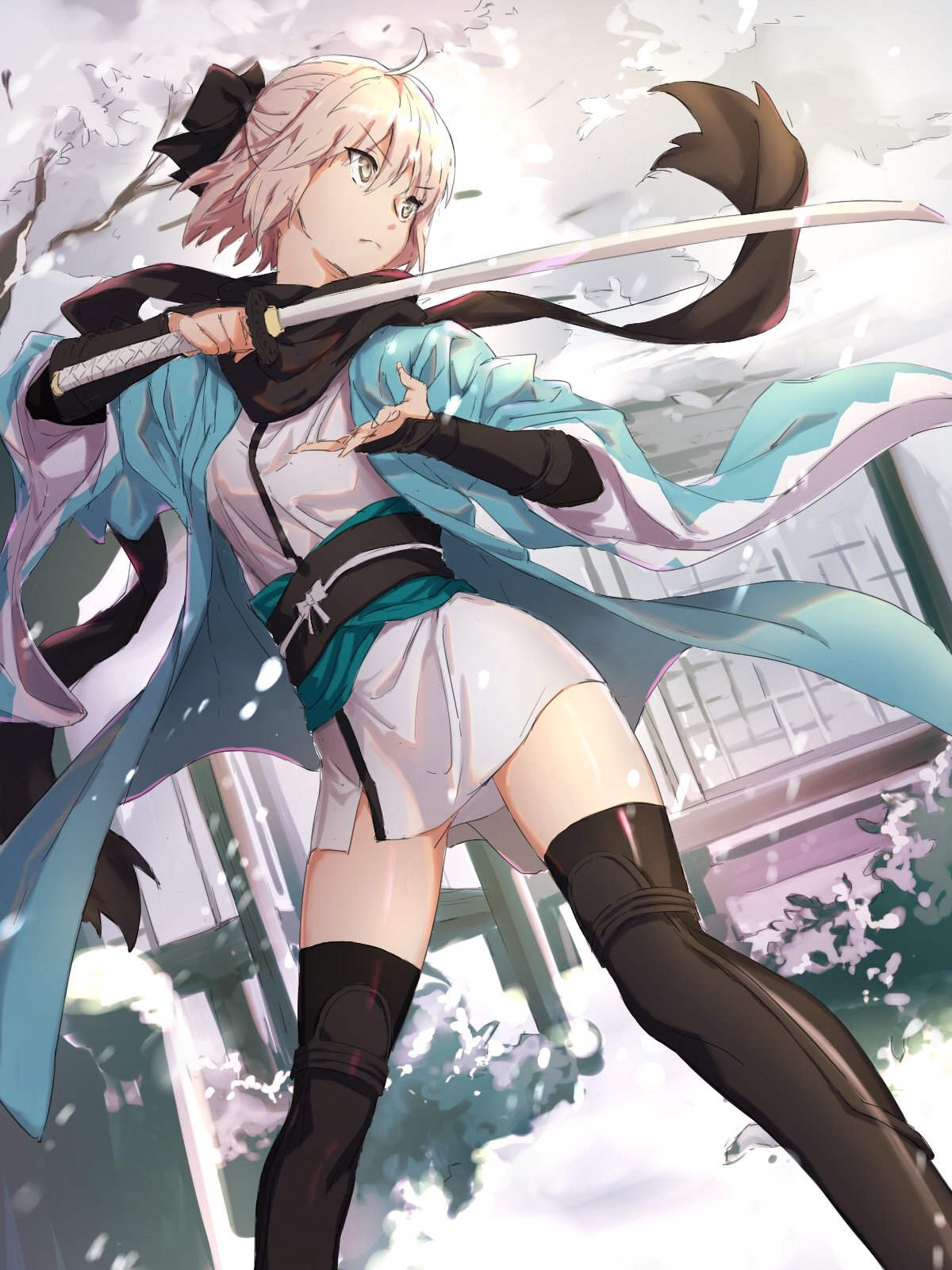 Fate Series FGO Fate Grand Order Souji Okita Fate Artwork 1200x1600