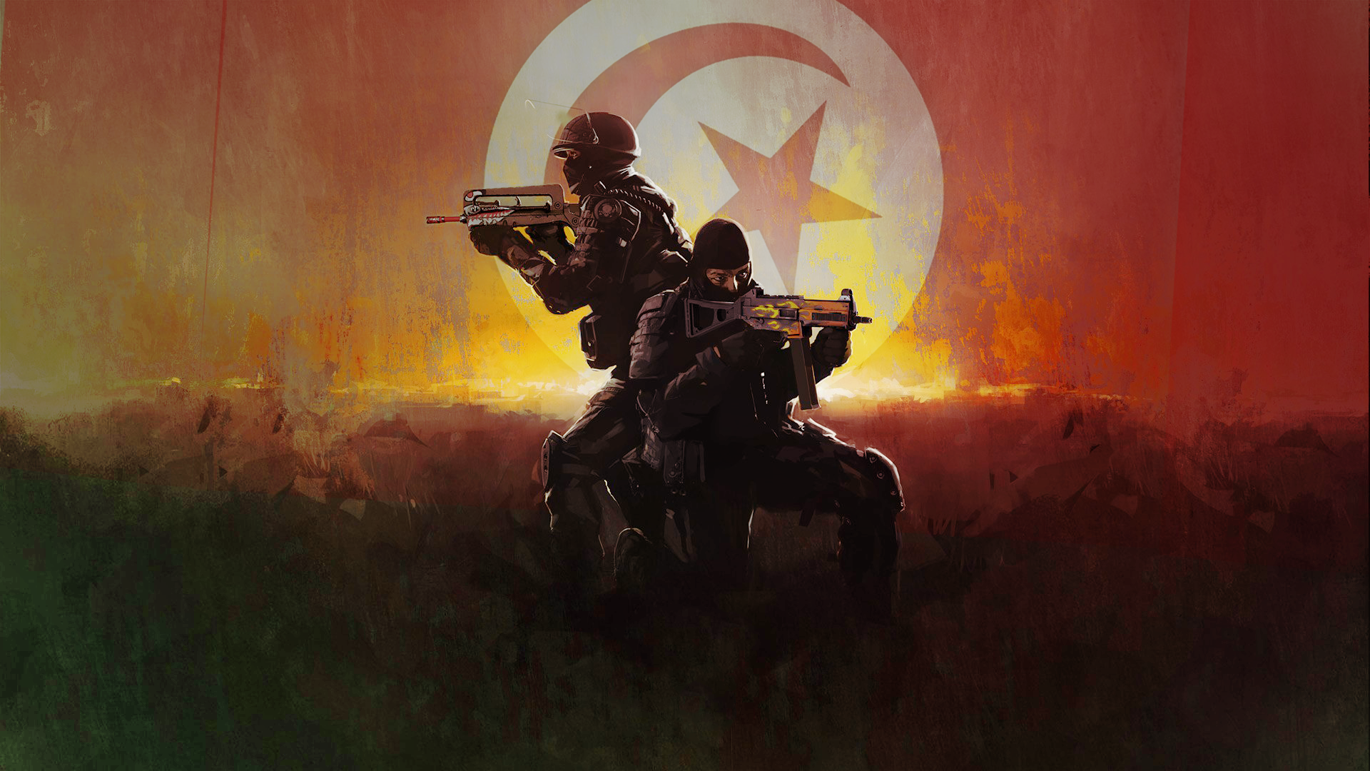 Counter Strike Global Offensive Flag Tunisia Army Soldier 1920x1080