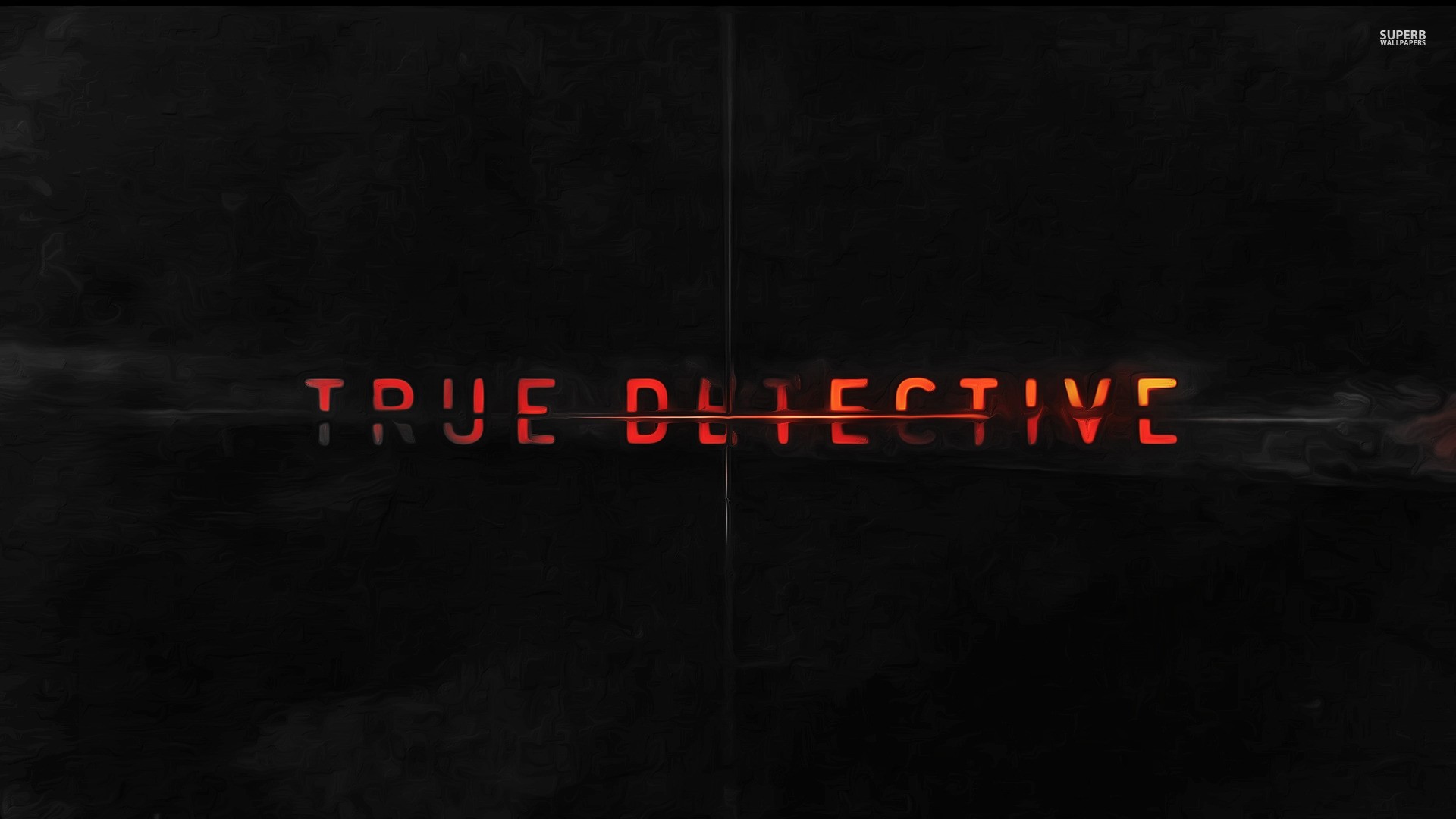 True Detective Tv Series Simple Background Red Black Black Background 1920x1080