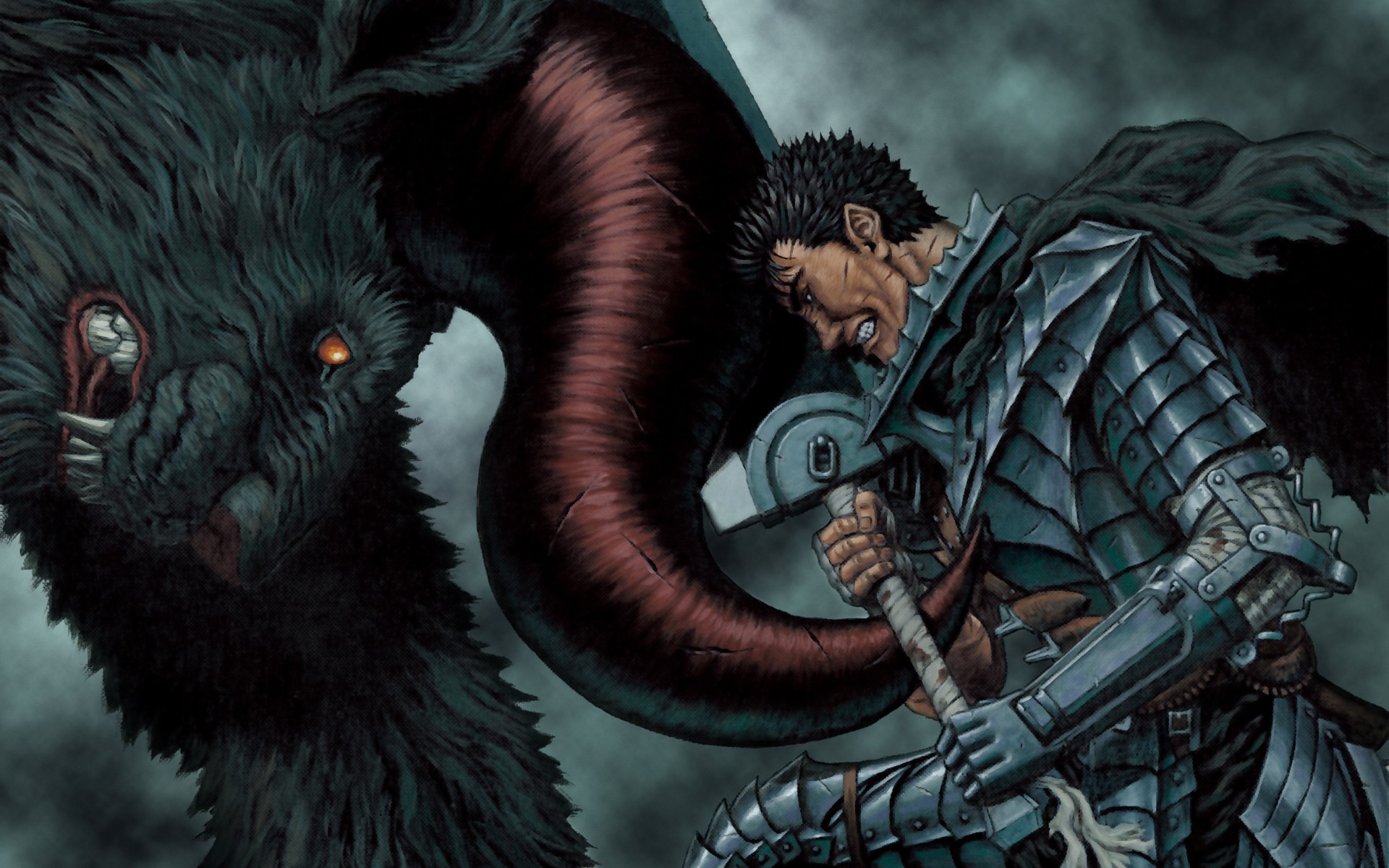 Kentaro Miura Berserk Guts Zodd 1920x1200