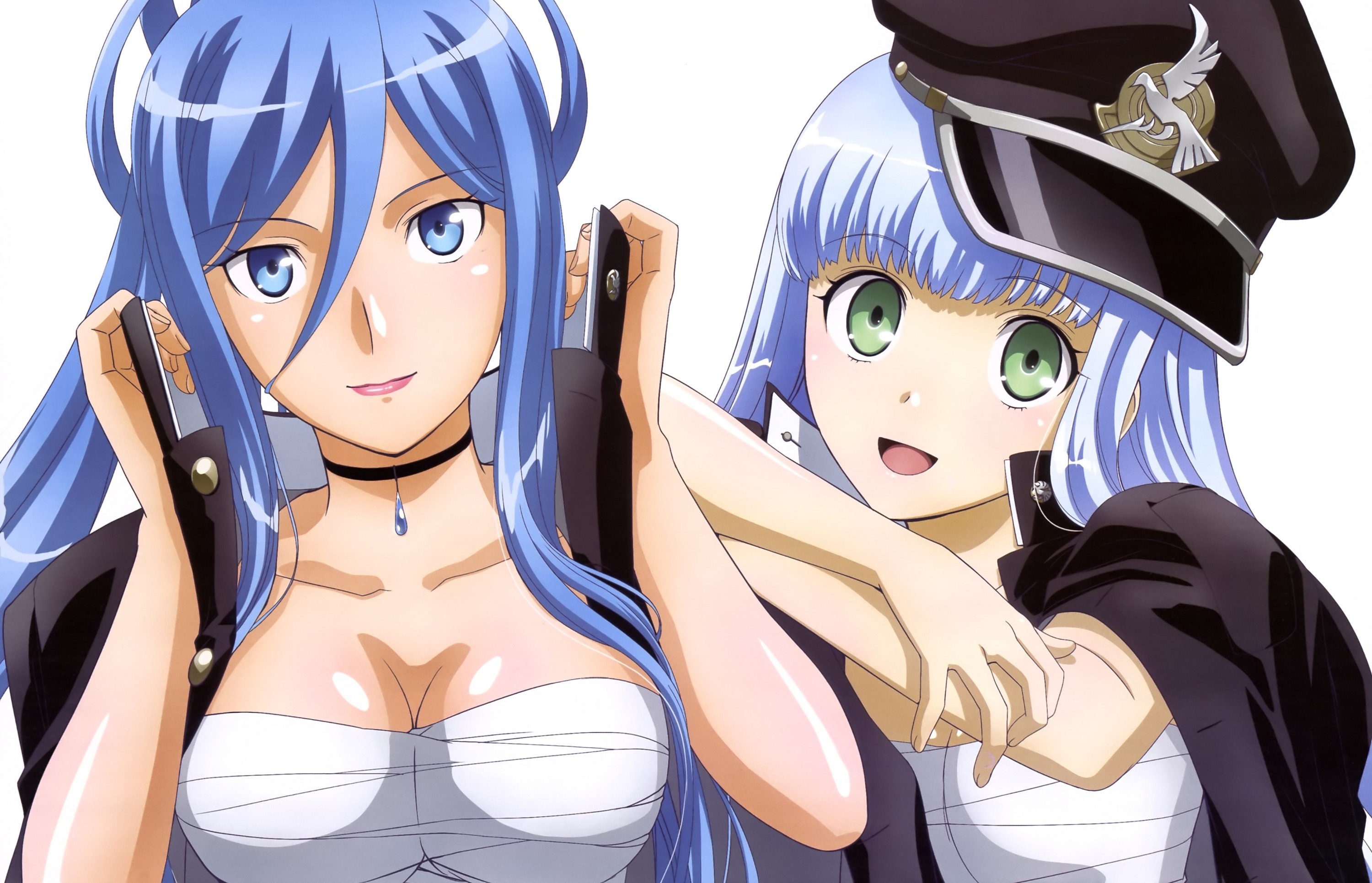 Aoki Hagane No Arpeggio Iona Aoki Hagane No Arpeggio Takao Aoki Hagane No Arpeggio Blue Hair