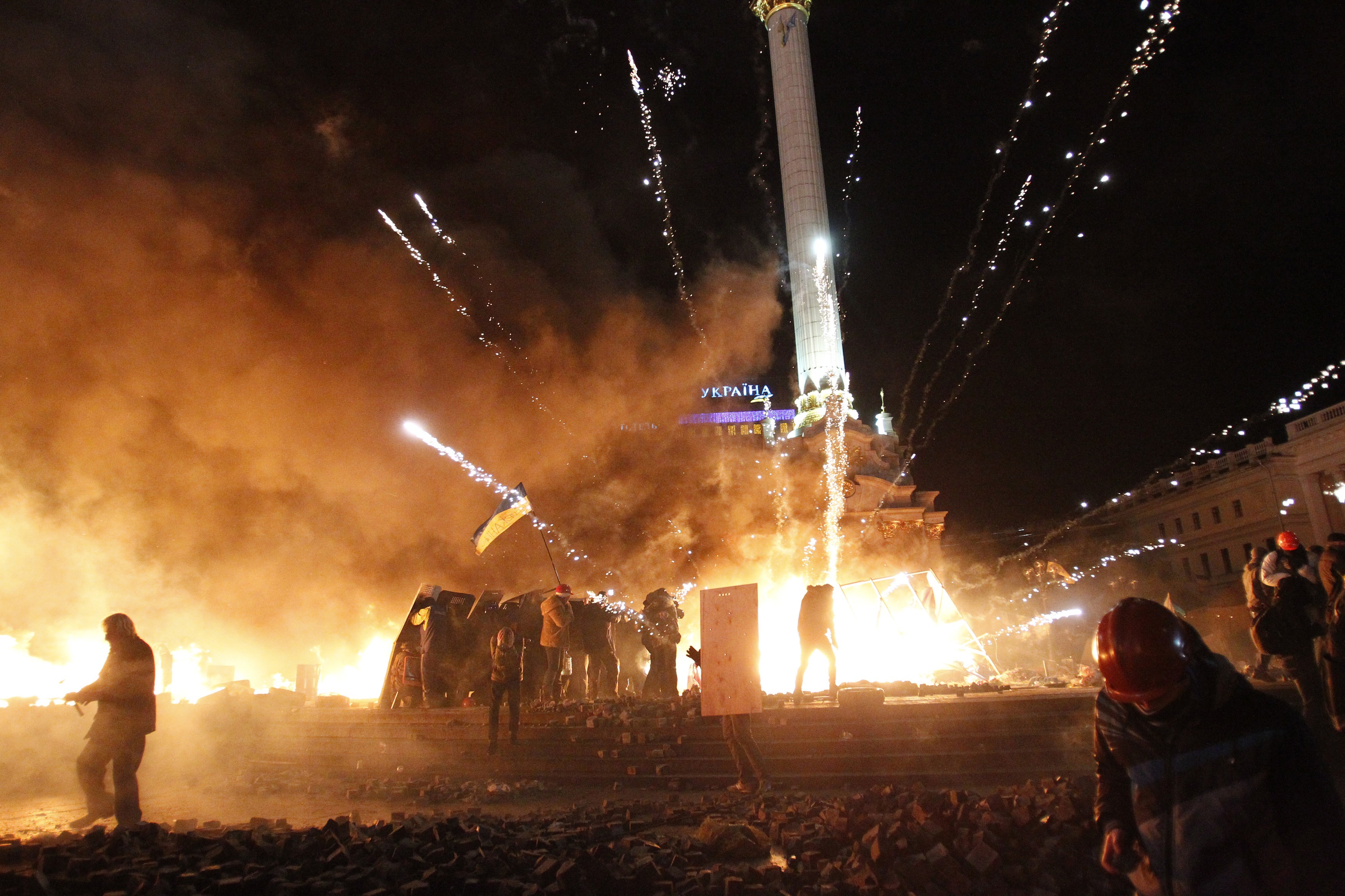 Ukraine Ukrainian Maidan Kyiv 3500x2333