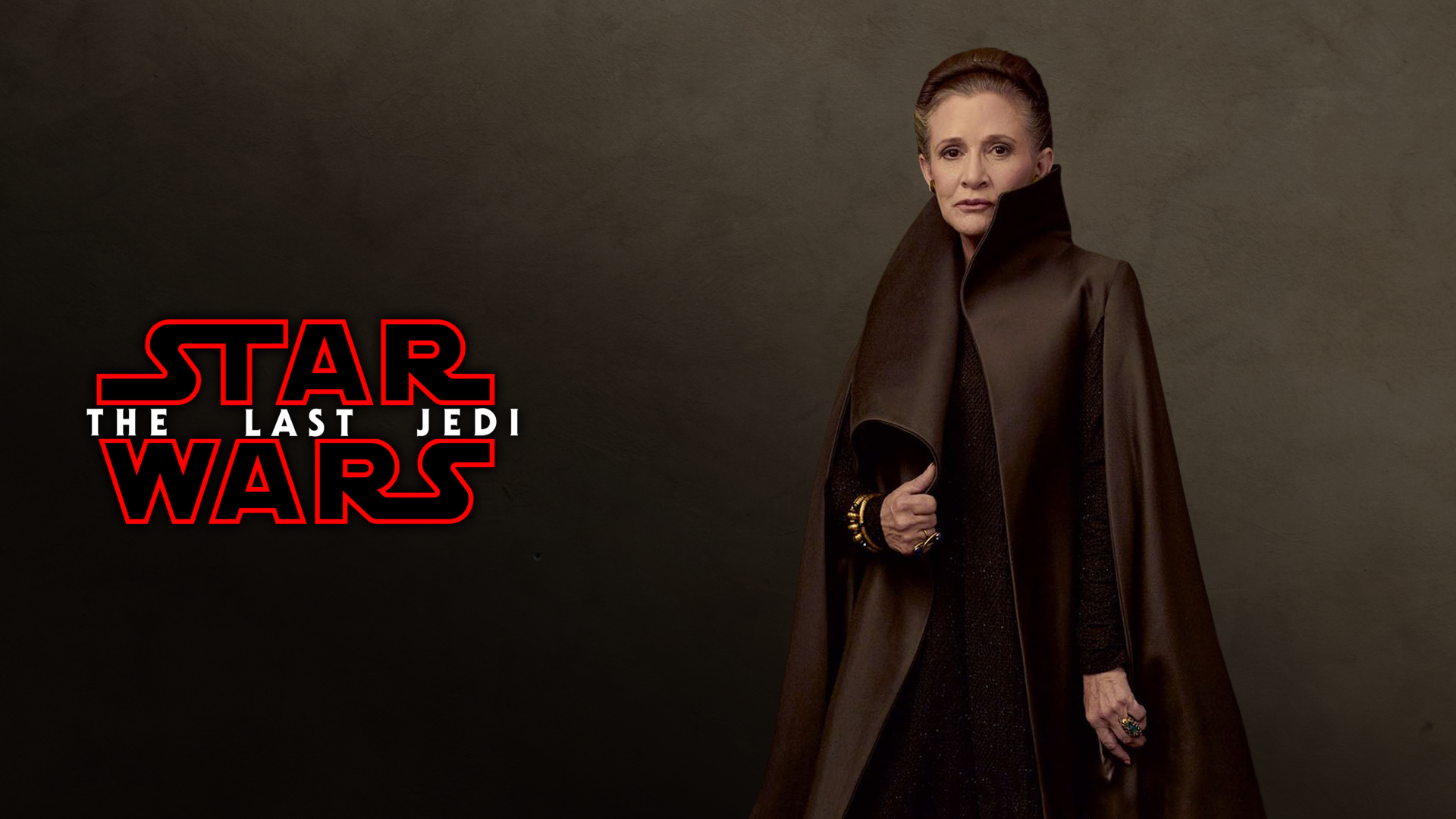 Star Wars The Last Jedi Princess Leia Carrie Fisher Deceased 1920x1080