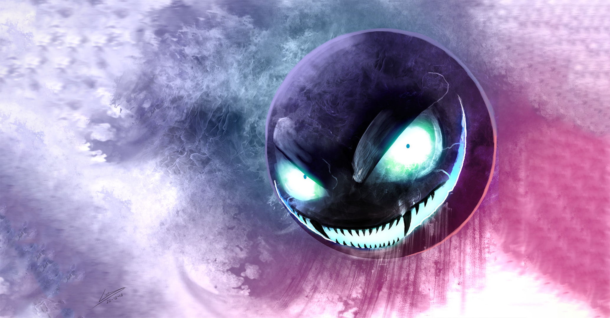 Pokemon Gastly Pokemon 2068x1080