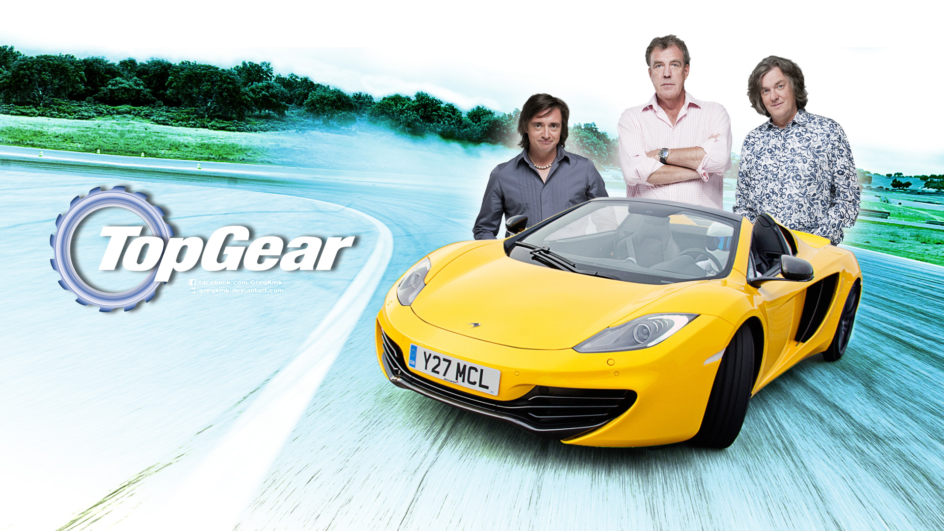 Top Gear McLaren Spider Jerremy Clarkson James May Richard Hammond 1920x1080