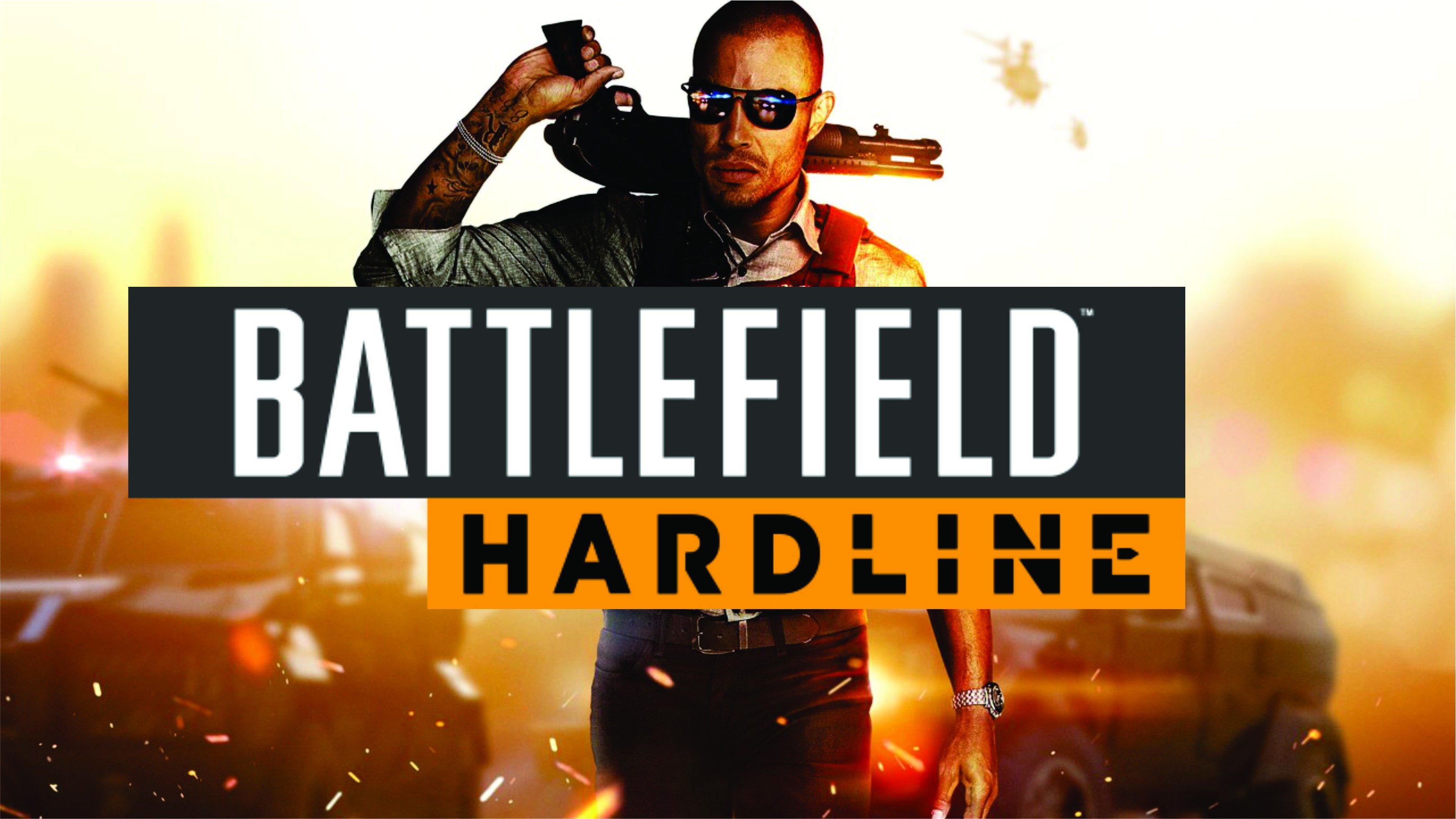 Battlefield Hardline Battlefield Video Games PC Gaming Men Shades Weapon 3238x1822
