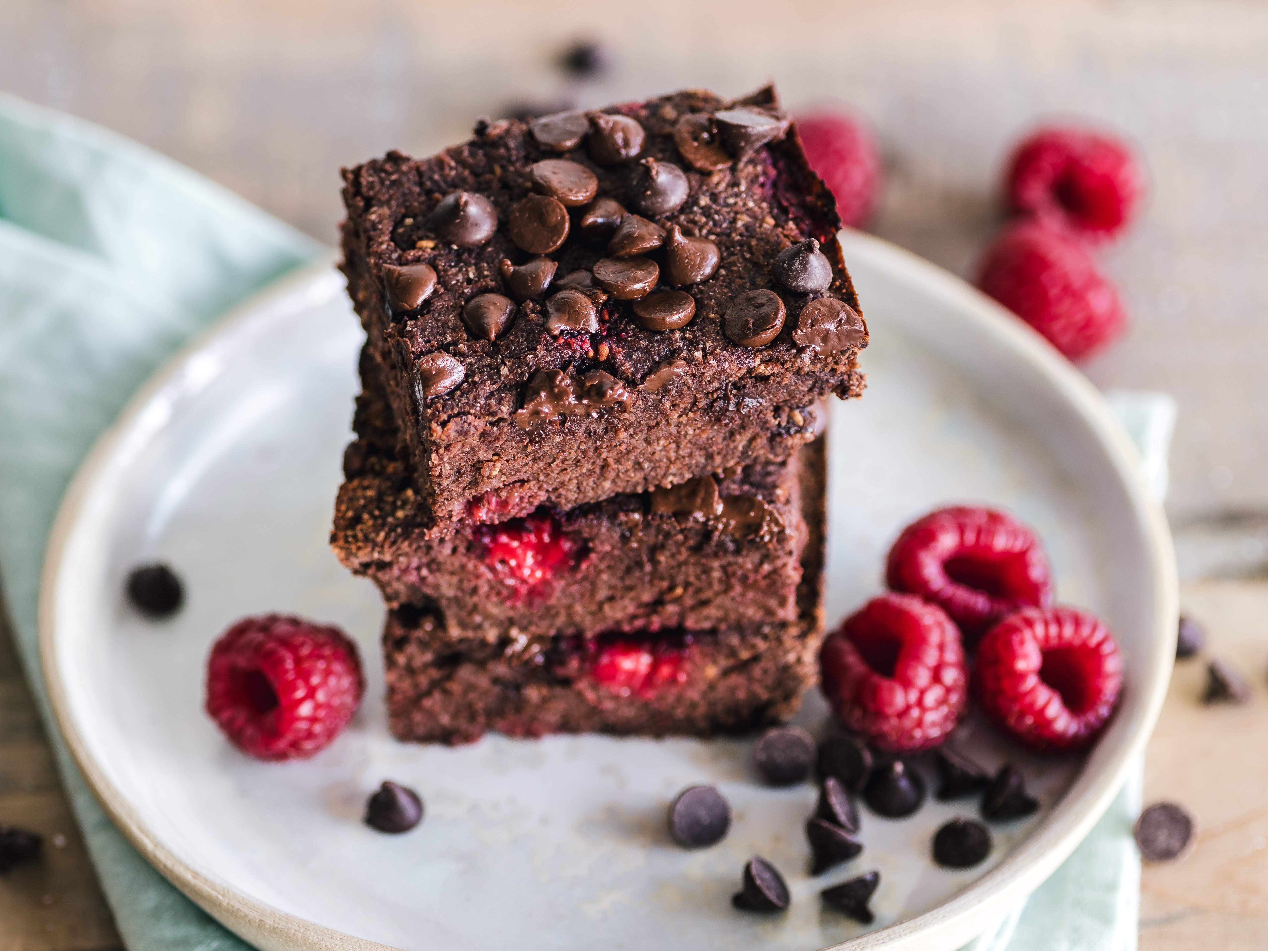 Food Dessert Raspberries Chocolate Chocolate Cake Cake Depth Of Field 5049x3787