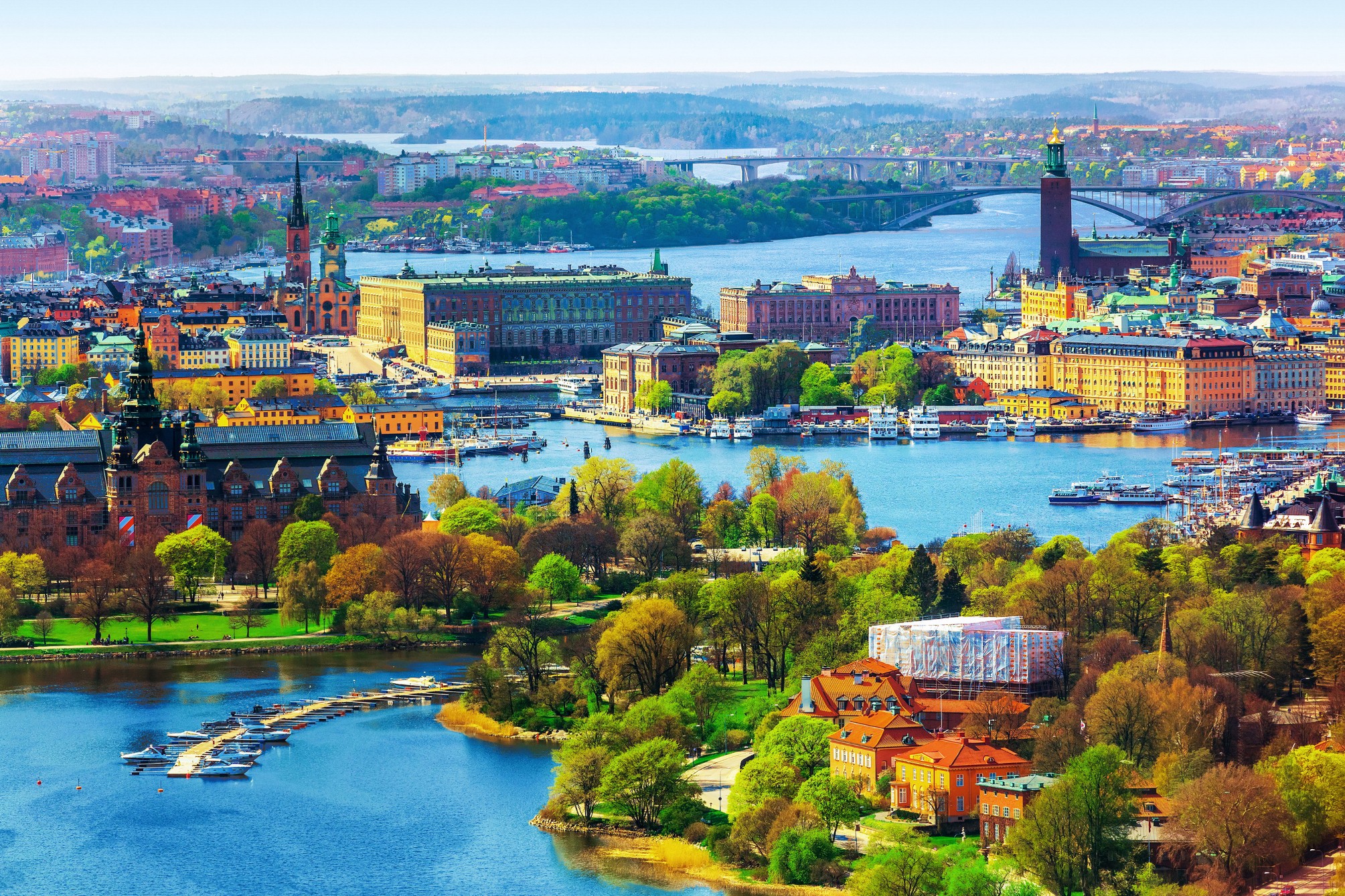 Stockholm City Cityscape 2009x1339