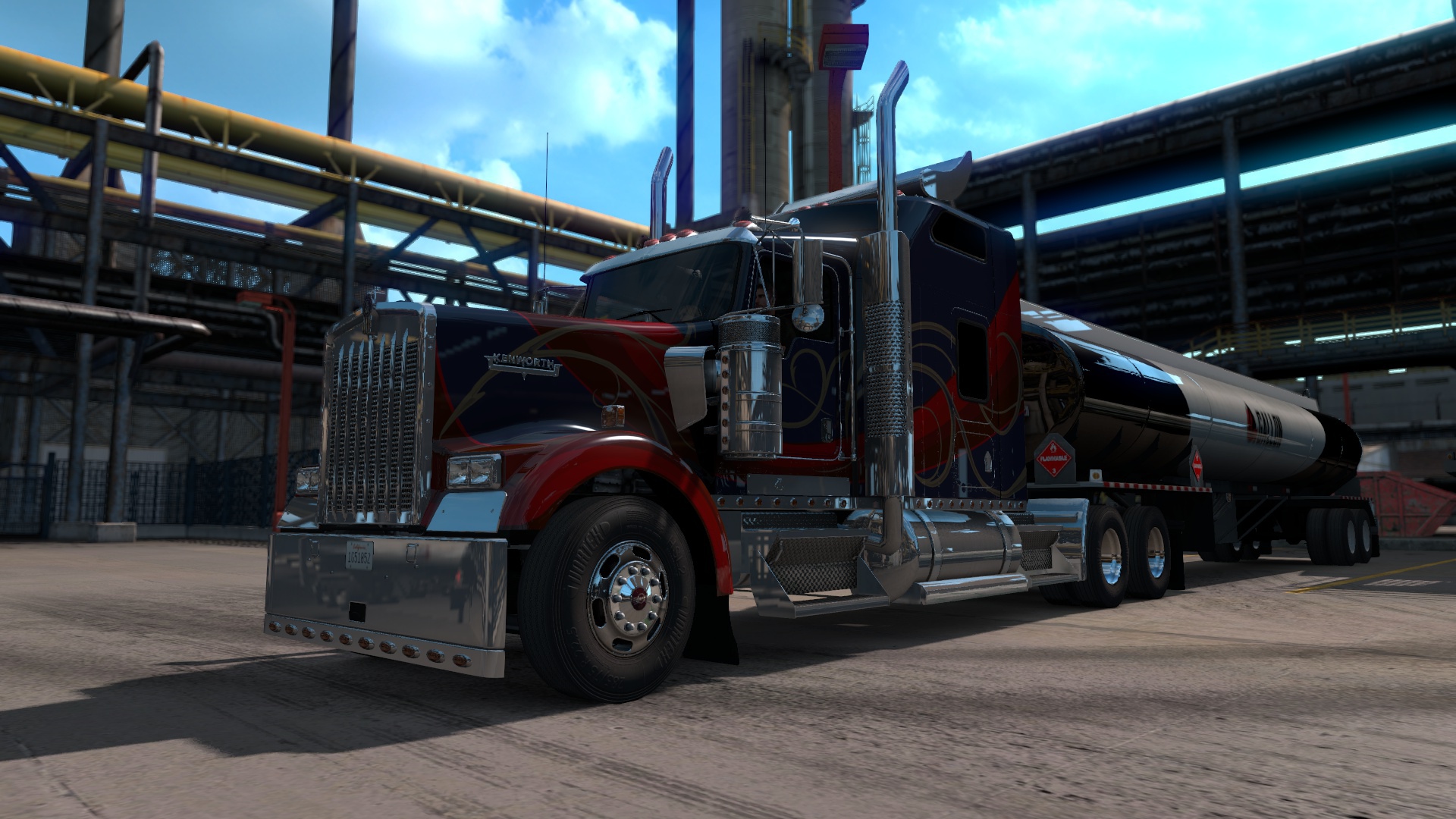 American Truck Simulator Kenworth PC Gaming Trucks Truck Screen Shot 1920x1080