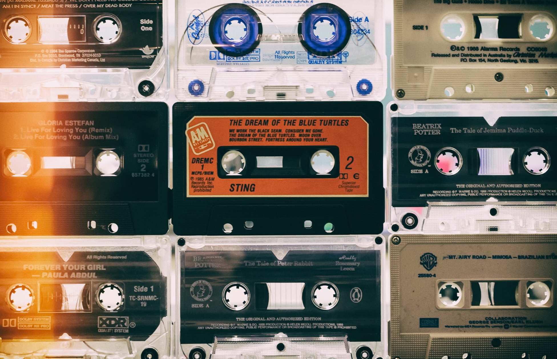 Music Vintage Audio Cassete Sting 1952x1259