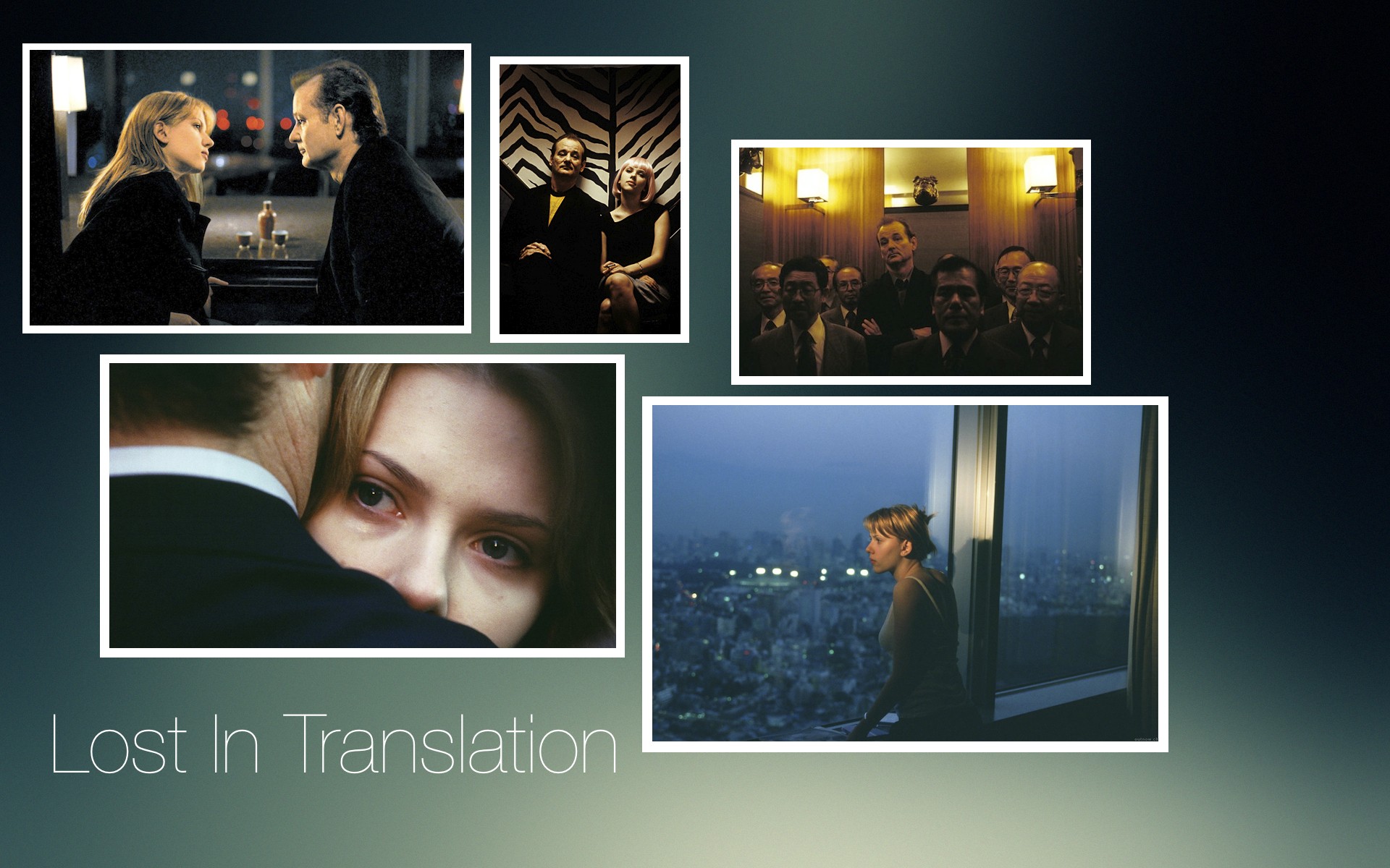 Lost In Translation Scarlett Johansson Bill Murray 1920x1200