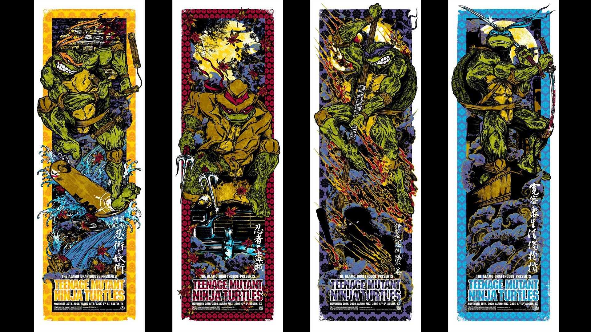 Teenage Mutant Ninja Turtles Comic Art Comics IDW Konami Panels 1920x1080