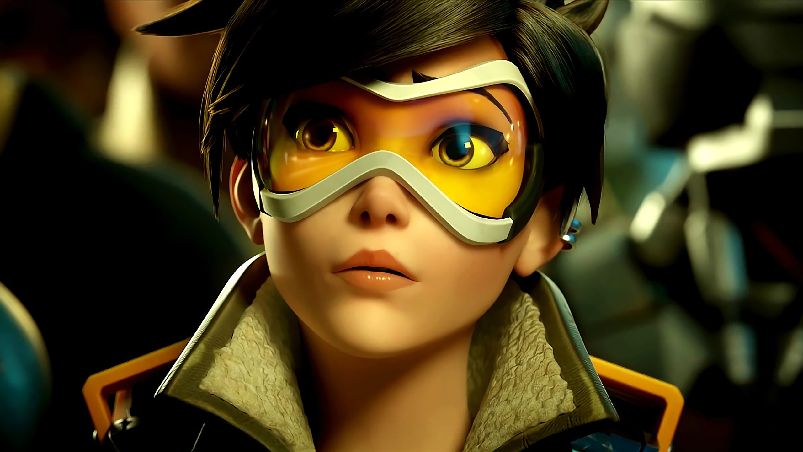 Tracer Tracer Overwatch Overwatch Blizzard Entertainment 2560x1440