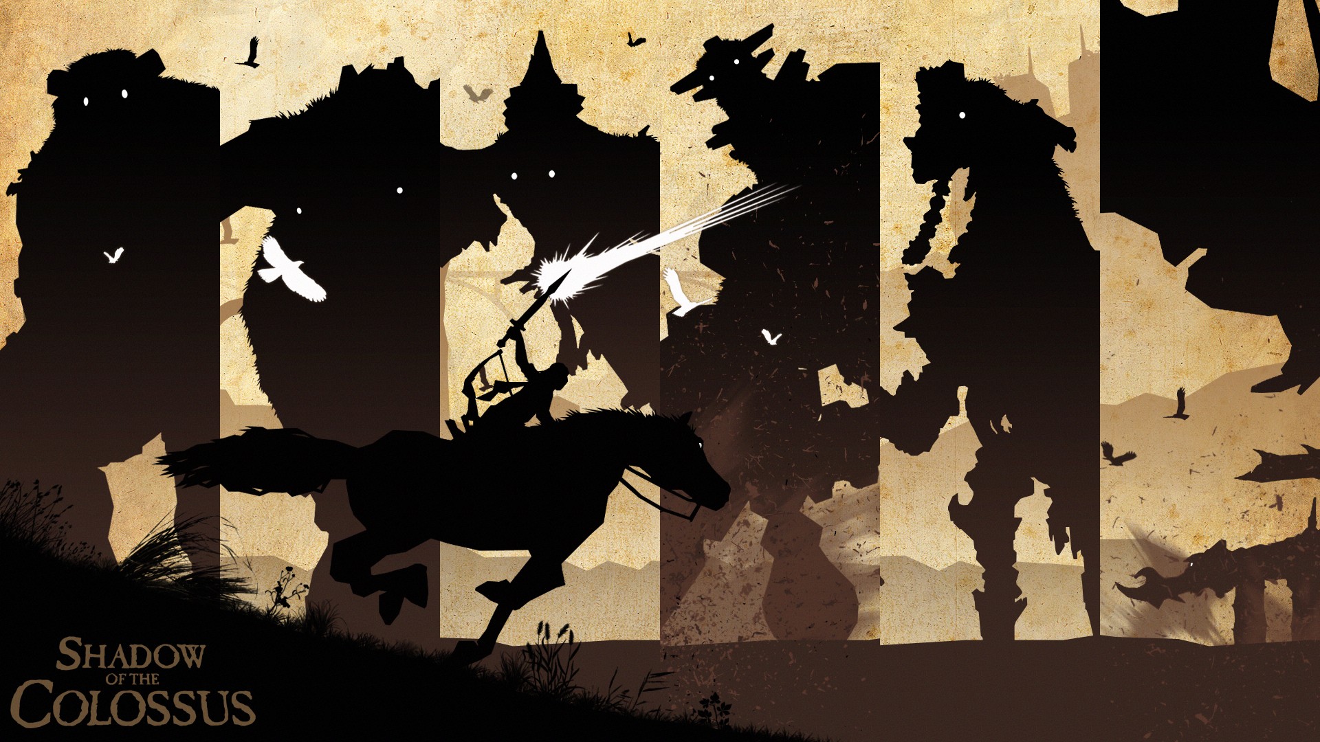 Shadow Of The Colossus Wander And The Colossus Wander 1920x1080
