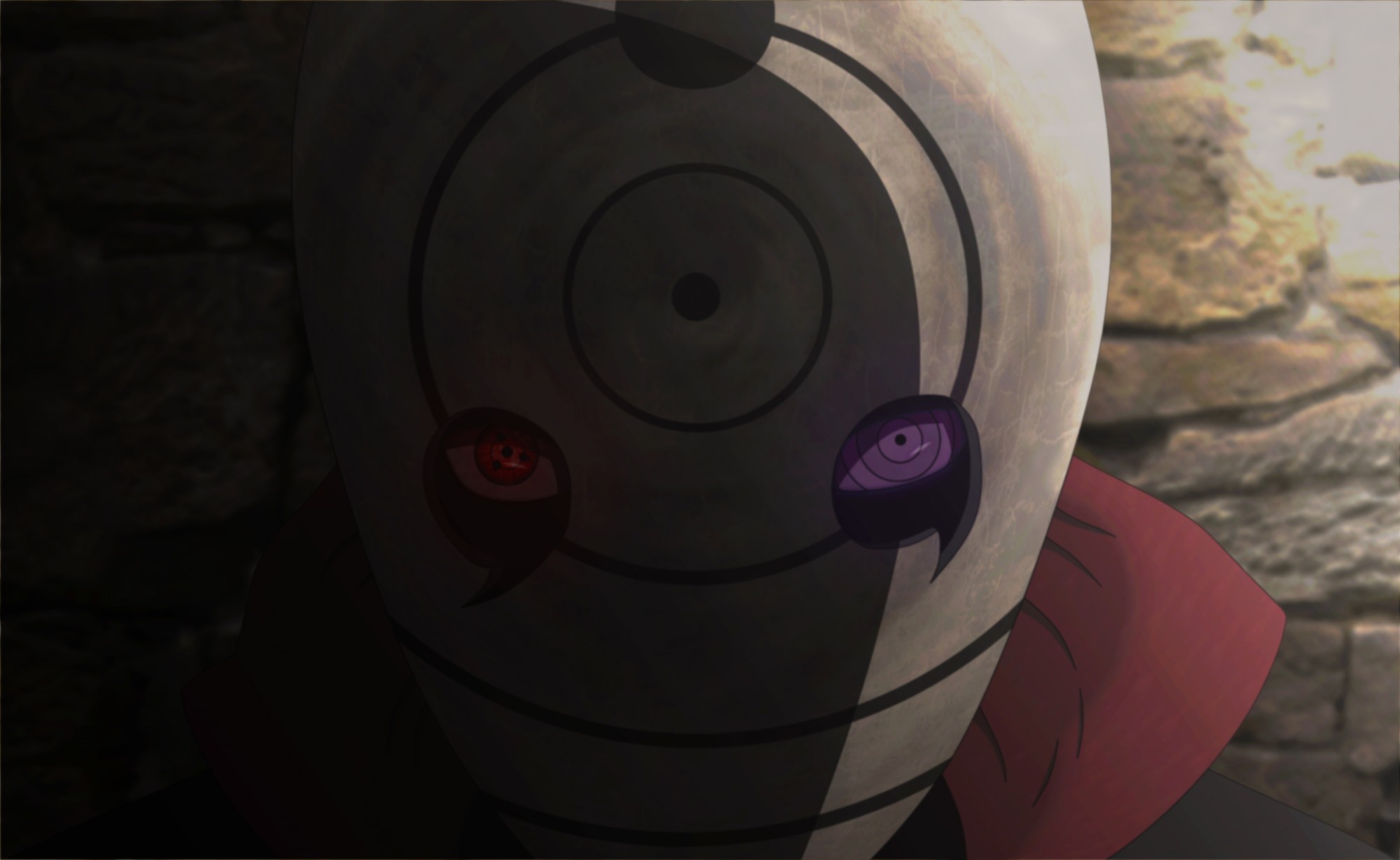 Naruto Shippuuden Tobi Rinnegan Sharingan Mask Shadow Anime 2000x1229