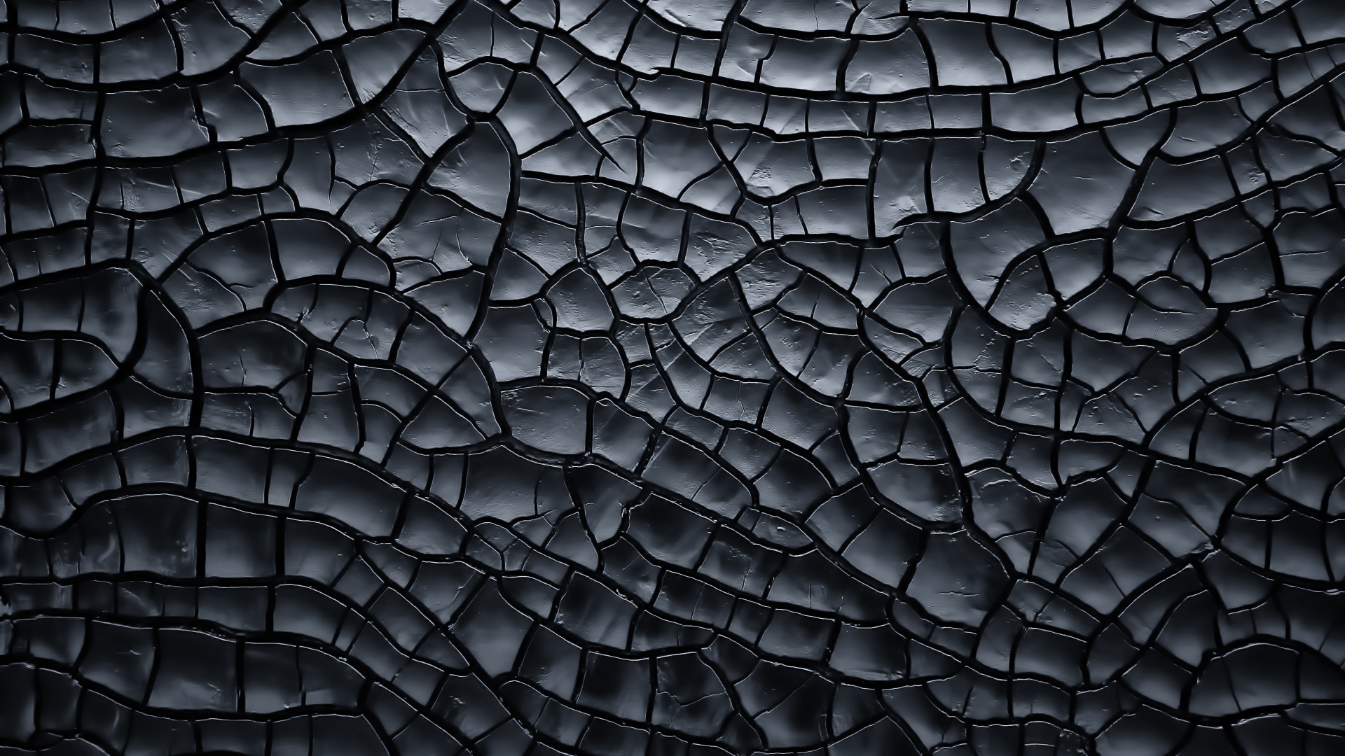 Nature Structure Mud Minimalism Photography Dry Black Cracked 1920x1080