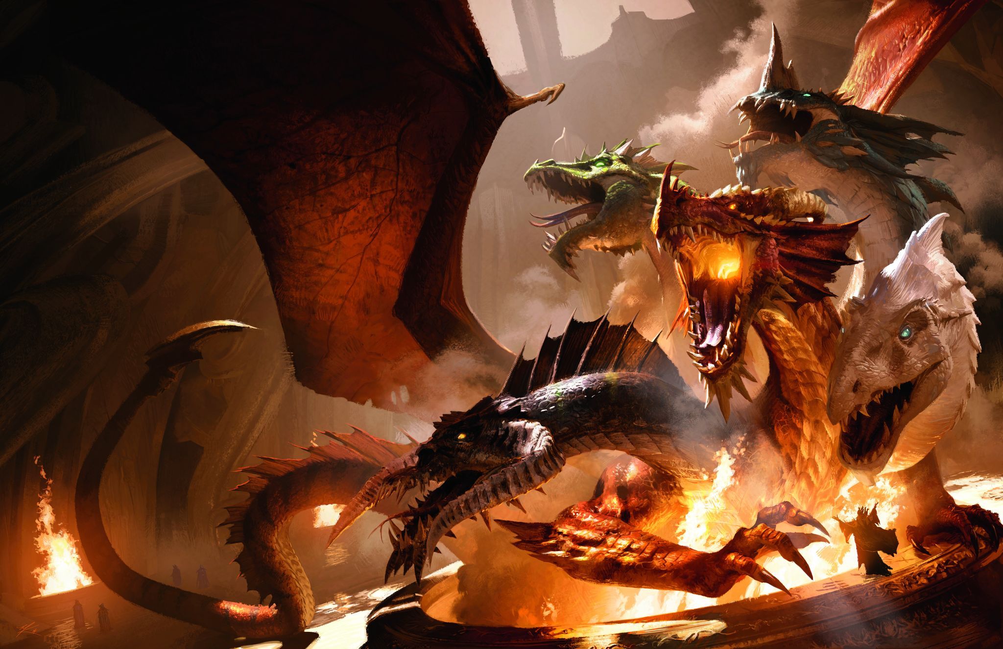 Hydra Tiamat Dungeons Amp Dragons Dungeons Amp Dragons 2048x1325