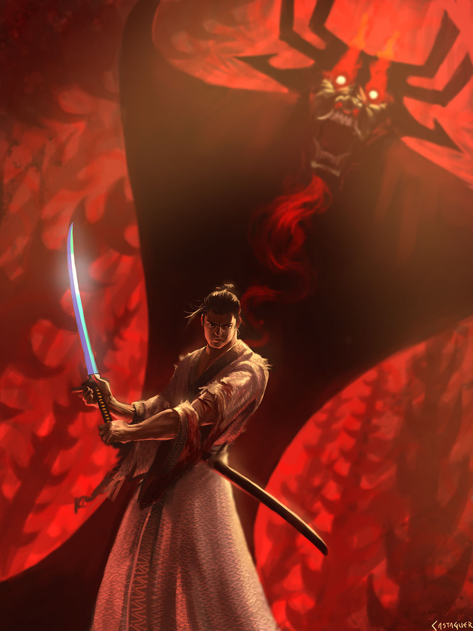 Fantasy Art Samurai Jack Samurai 960x1280