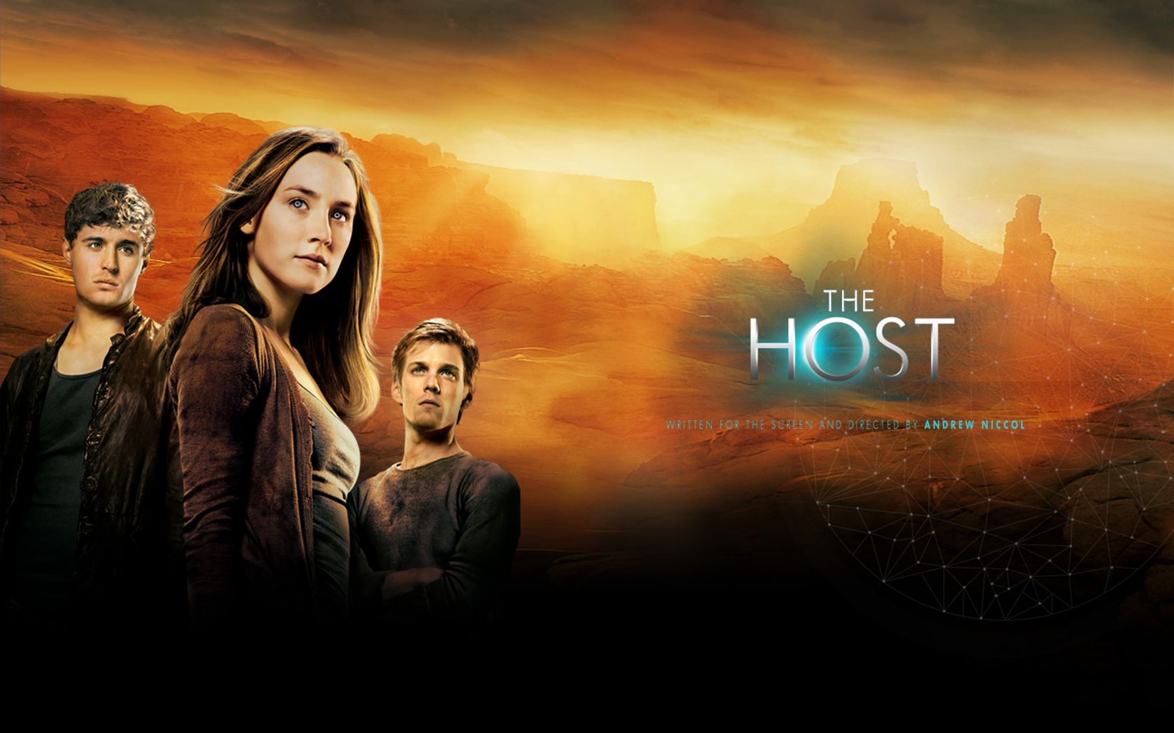 The Host Saoirse Ronan Max Irons 1680x1050