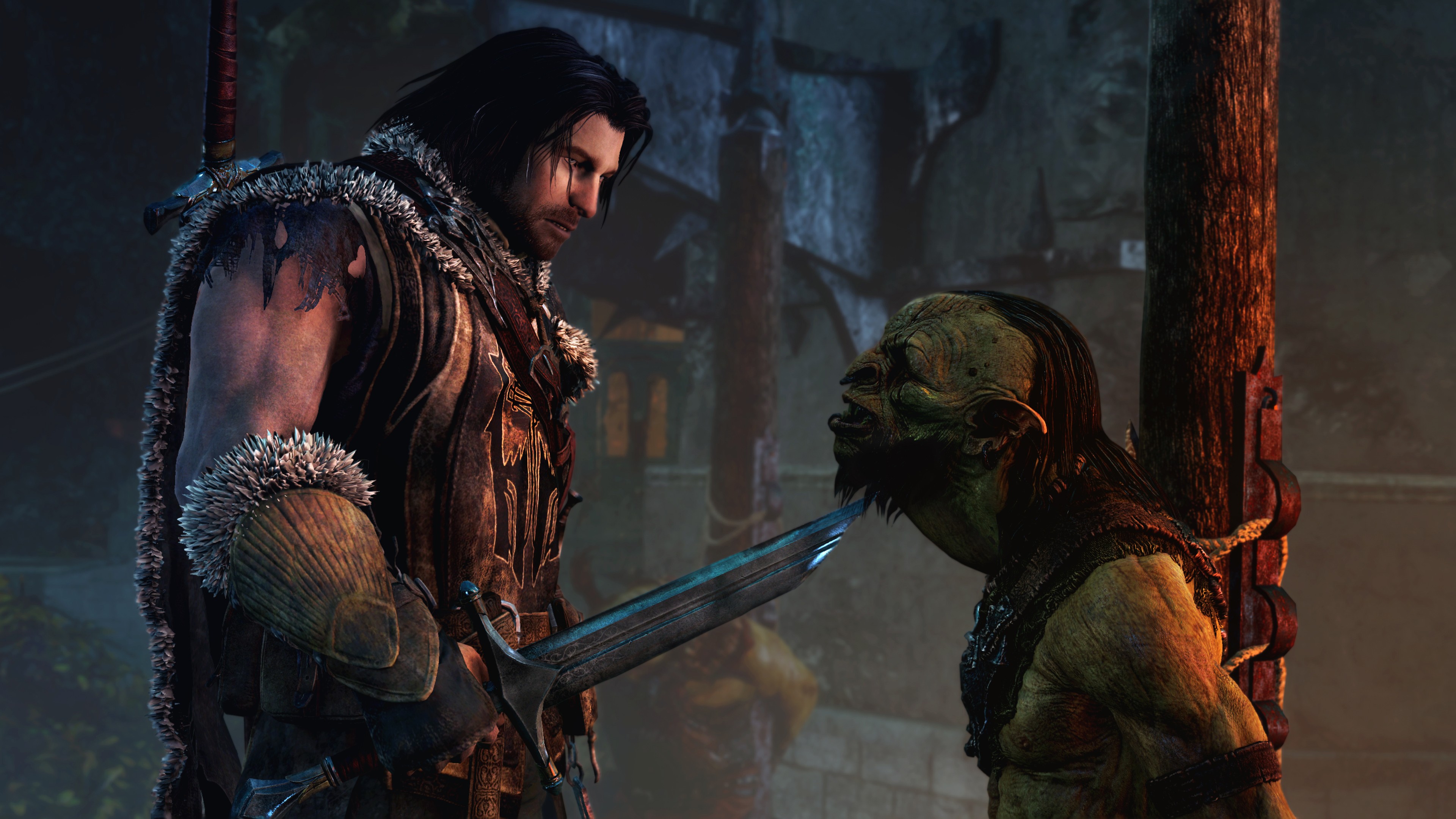 Middle Earth Shadow Of Mordor Video Games Orks Screen Shot 3840x2160