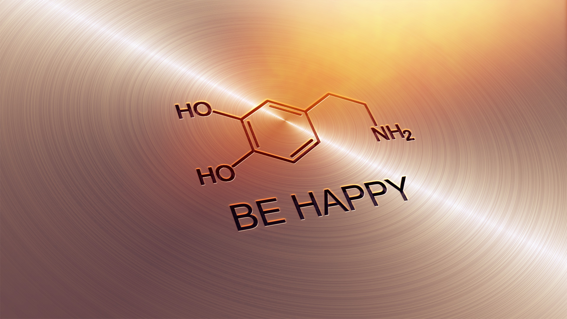 Text Texture Chemistry Happy 1920x1080